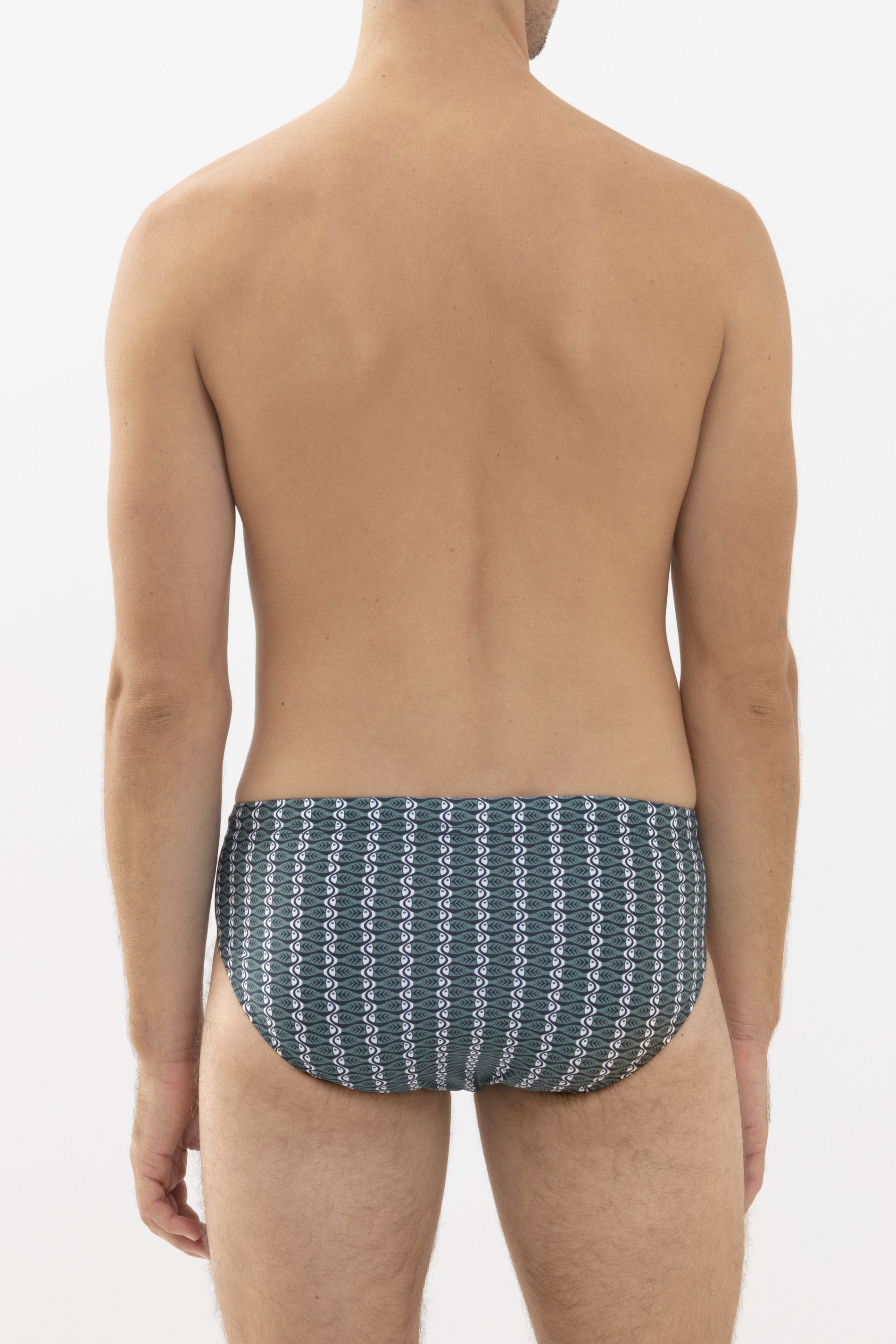 Swim shorts Green Lake Serie Swimwear Rear View | mey®