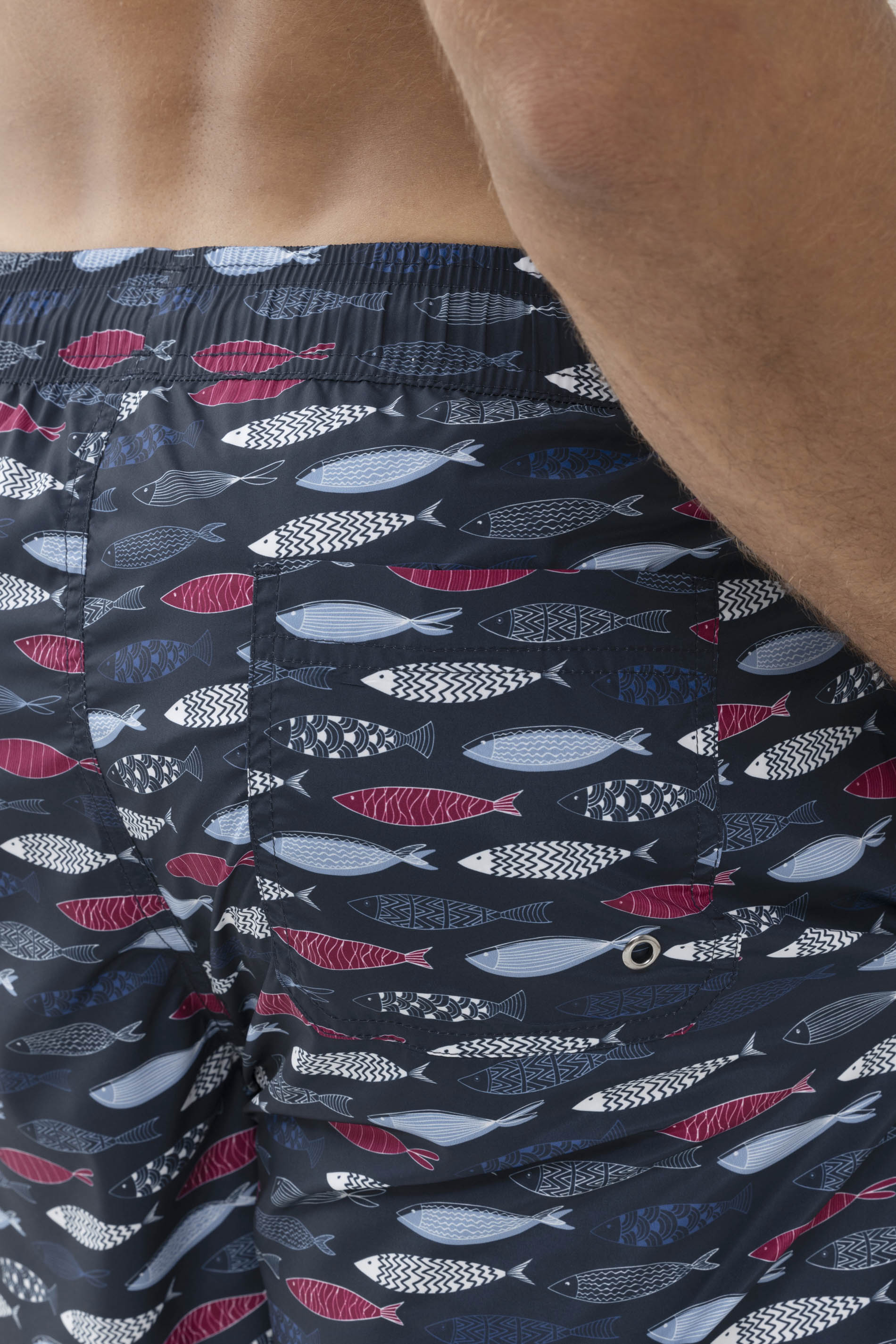 Swim shorts Serie Fish Detail View 02 | mey®