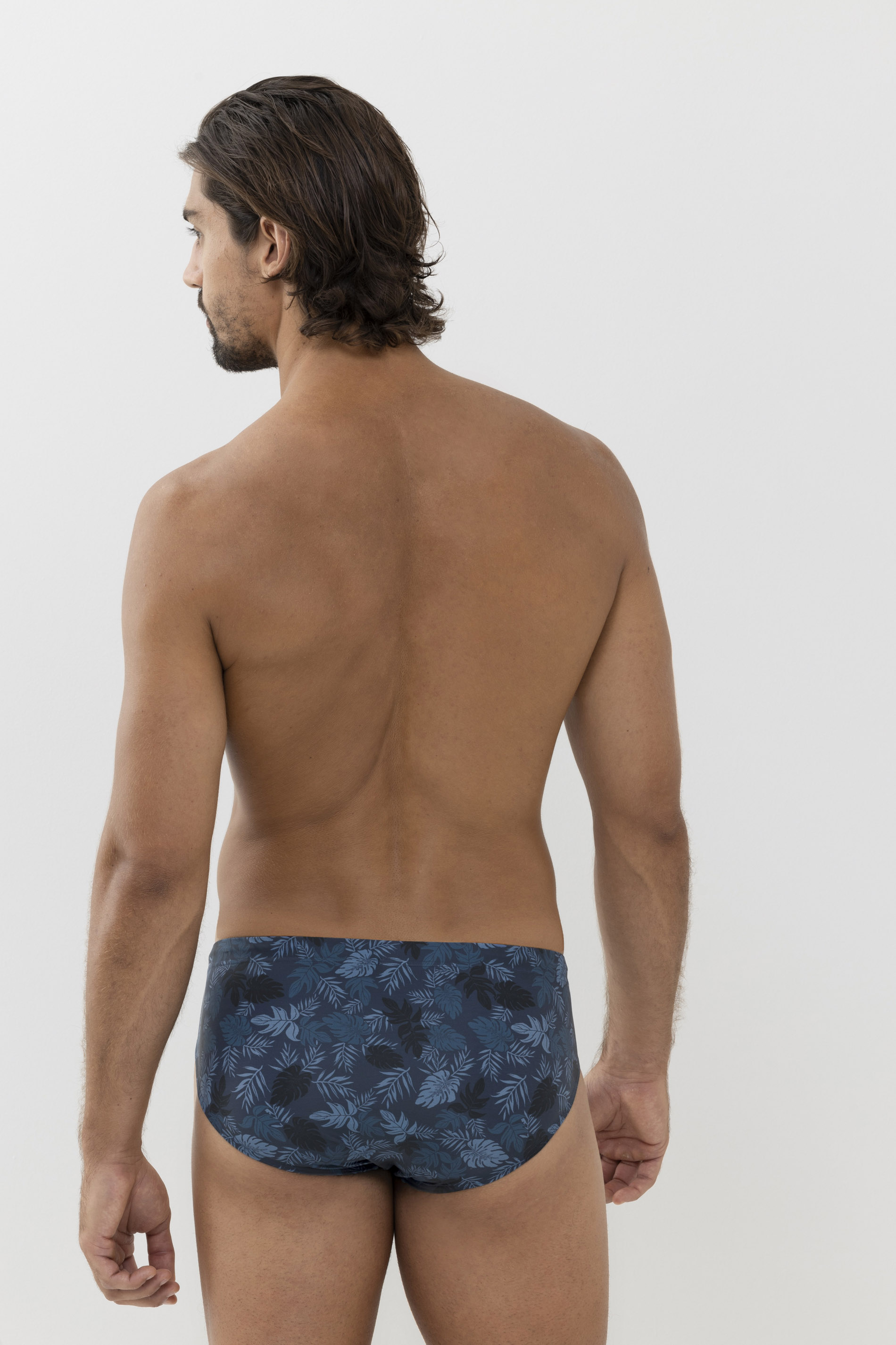 Swim shorts Serie Tonal Tropical Rear View | mey®