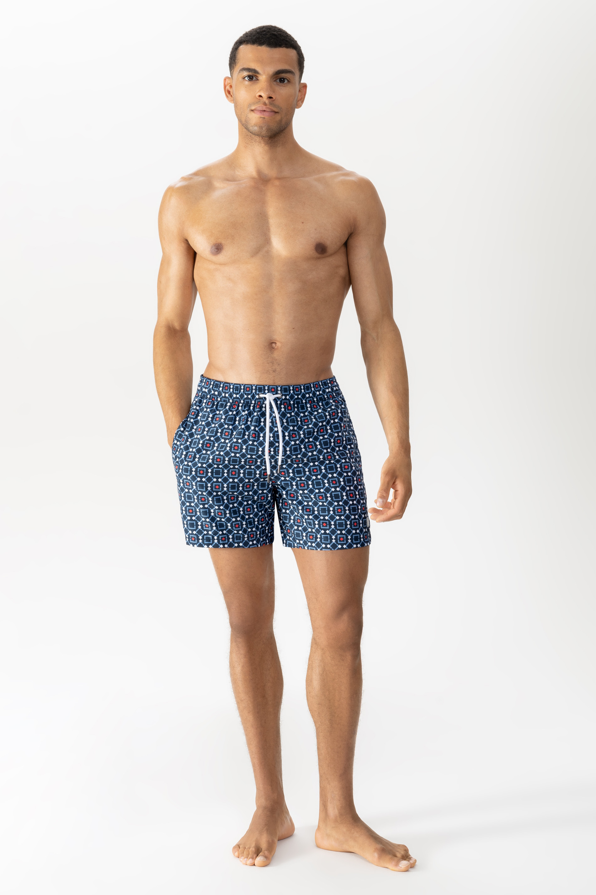Badeshorts Serie Tile Frontansicht | mey®