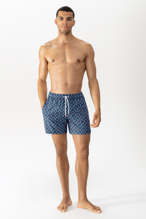 Swim shorts Serie Tile Front View | mey®
