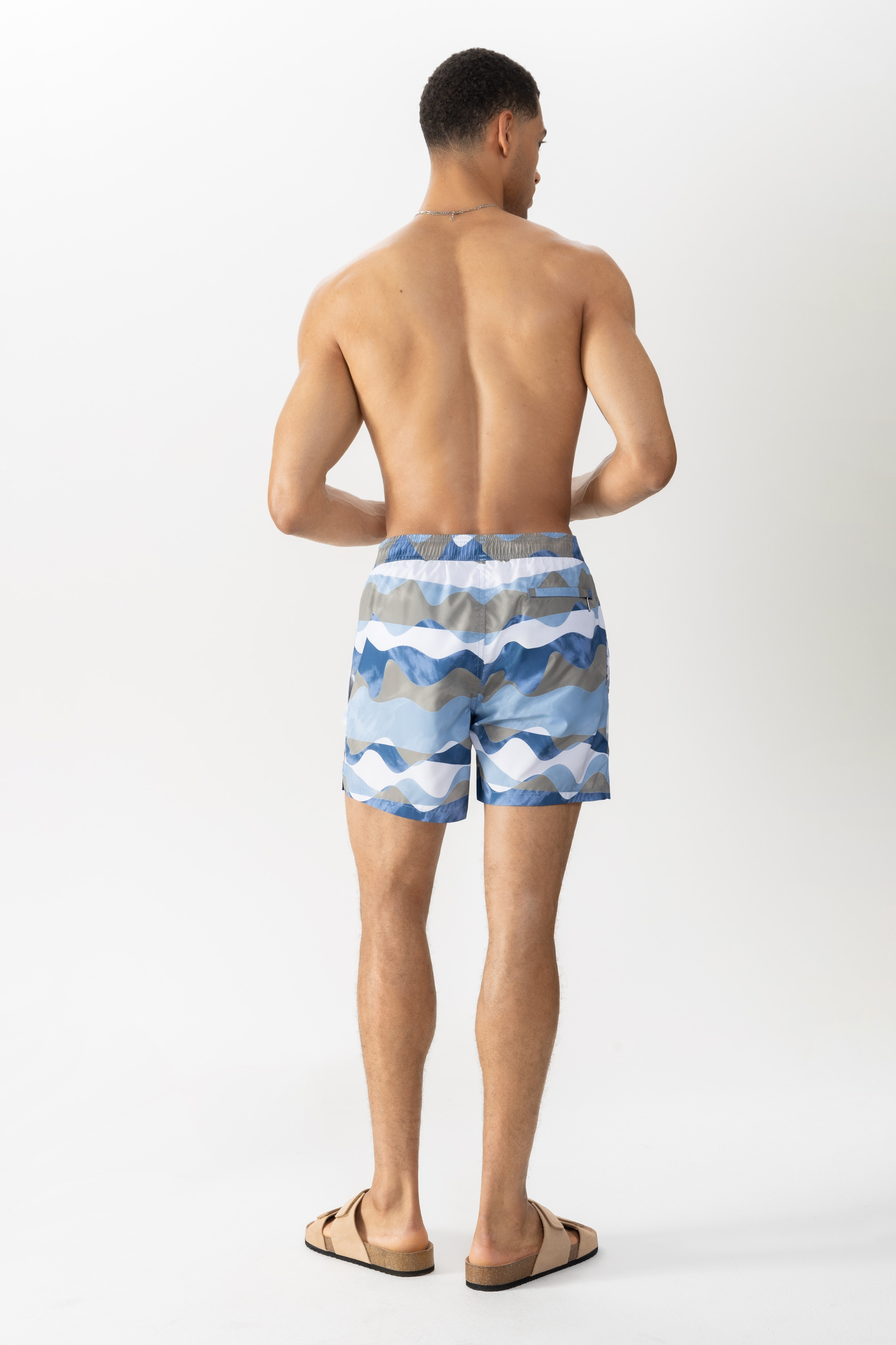 Swim shorts Serie Waves Rear View | mey®