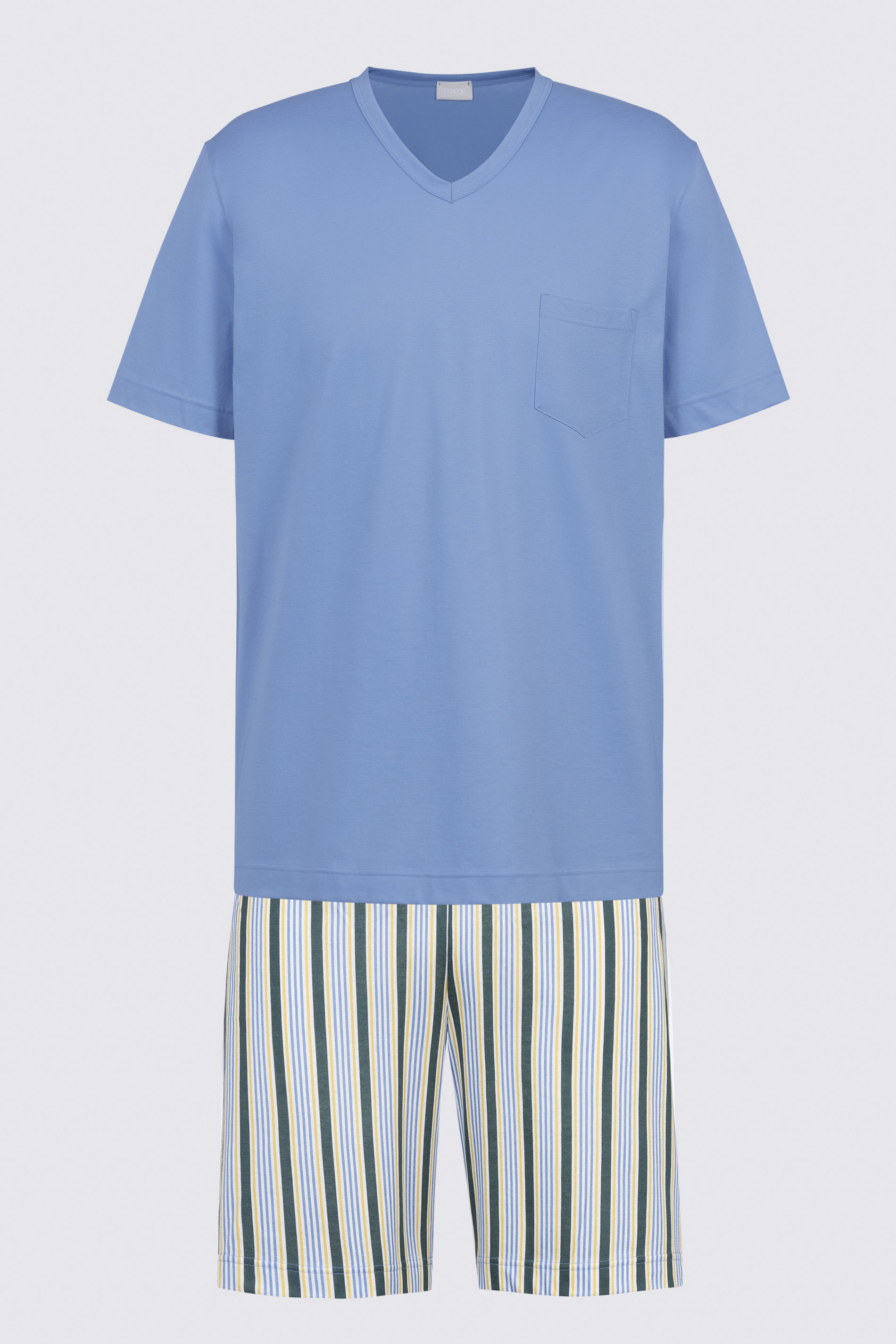Pyjamas Serie Coloured Stripes Uitknippen | mey®