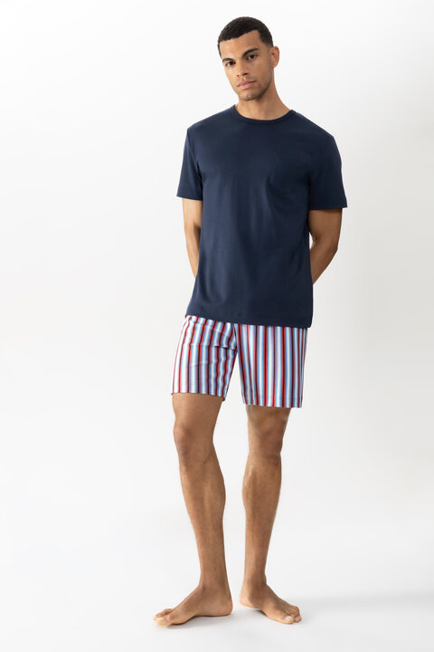 Pyjama Serie Gradient Stripes Vooraanzicht | mey®