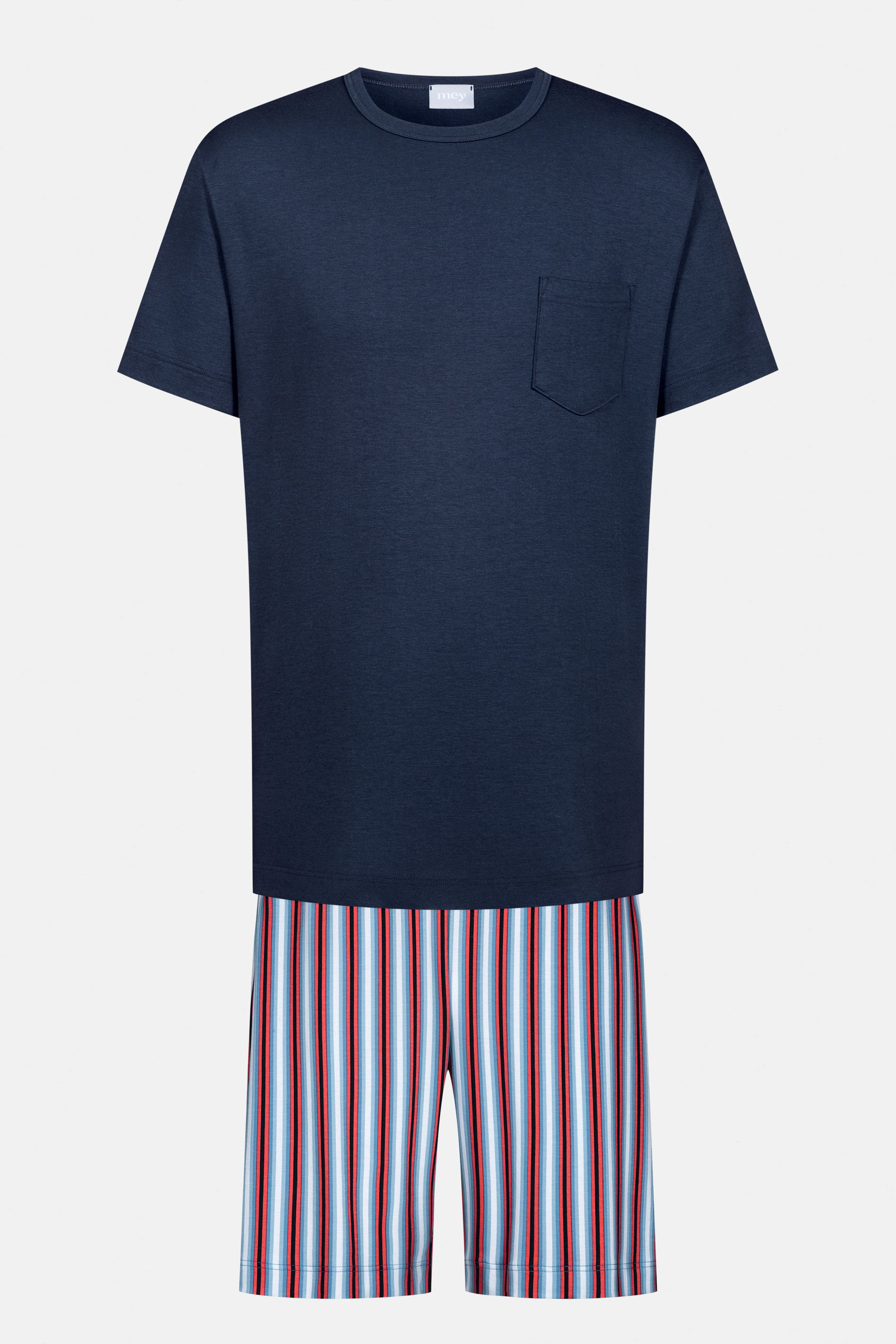 Pyjama Serie Gradient Stripes Uitknippen | mey®