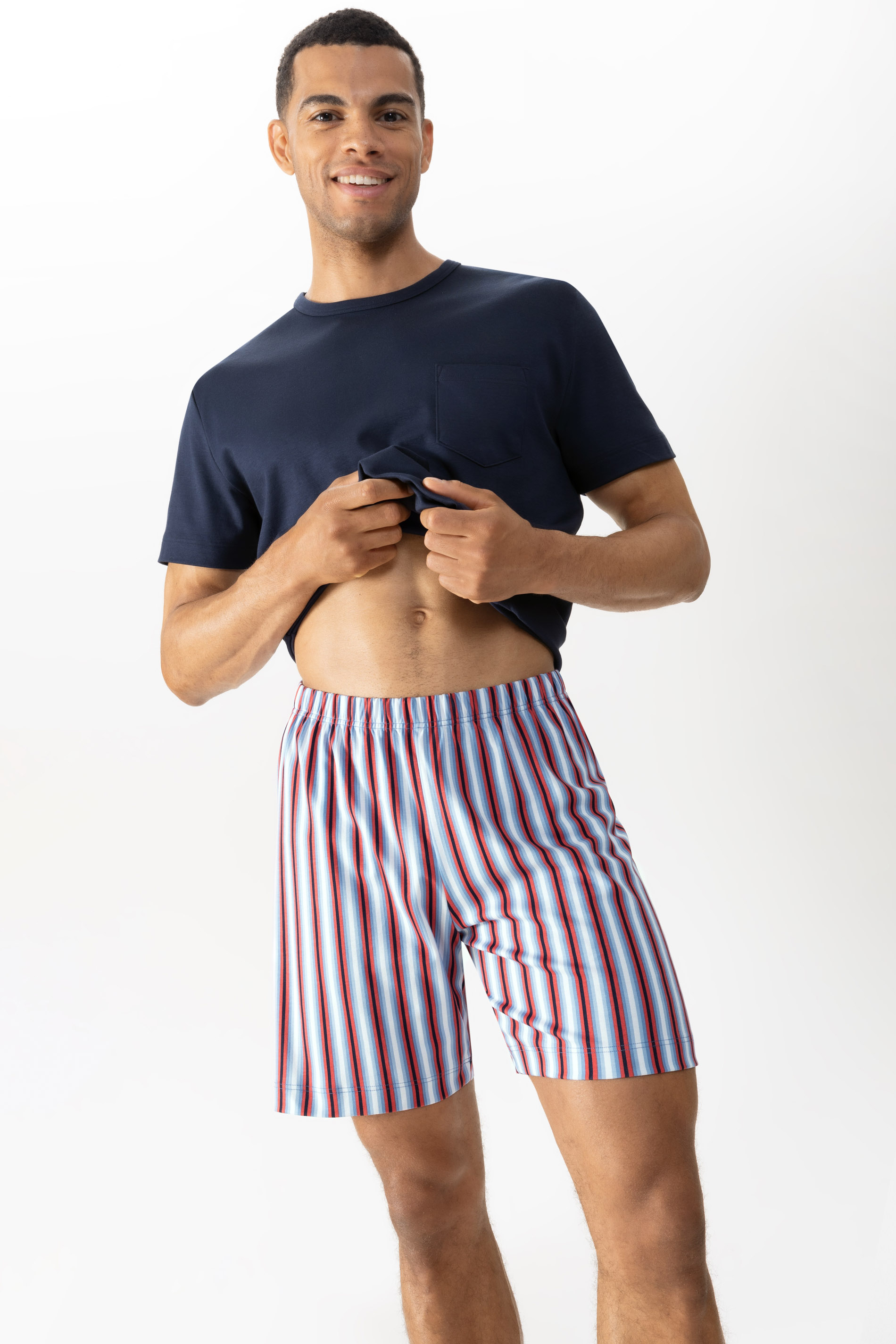 Pyjama Serie Gradient Stripes Festlegen | mey®