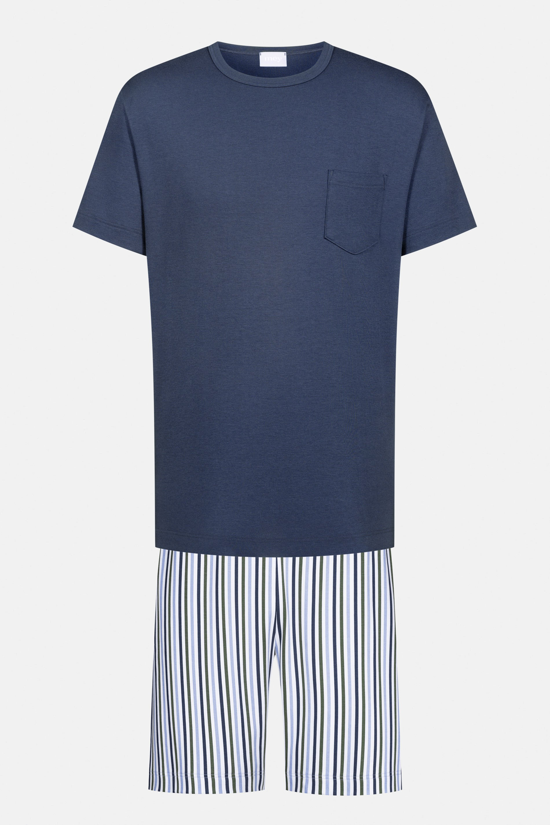 Pyjama Serie Light Stripes Uitknippen | mey®