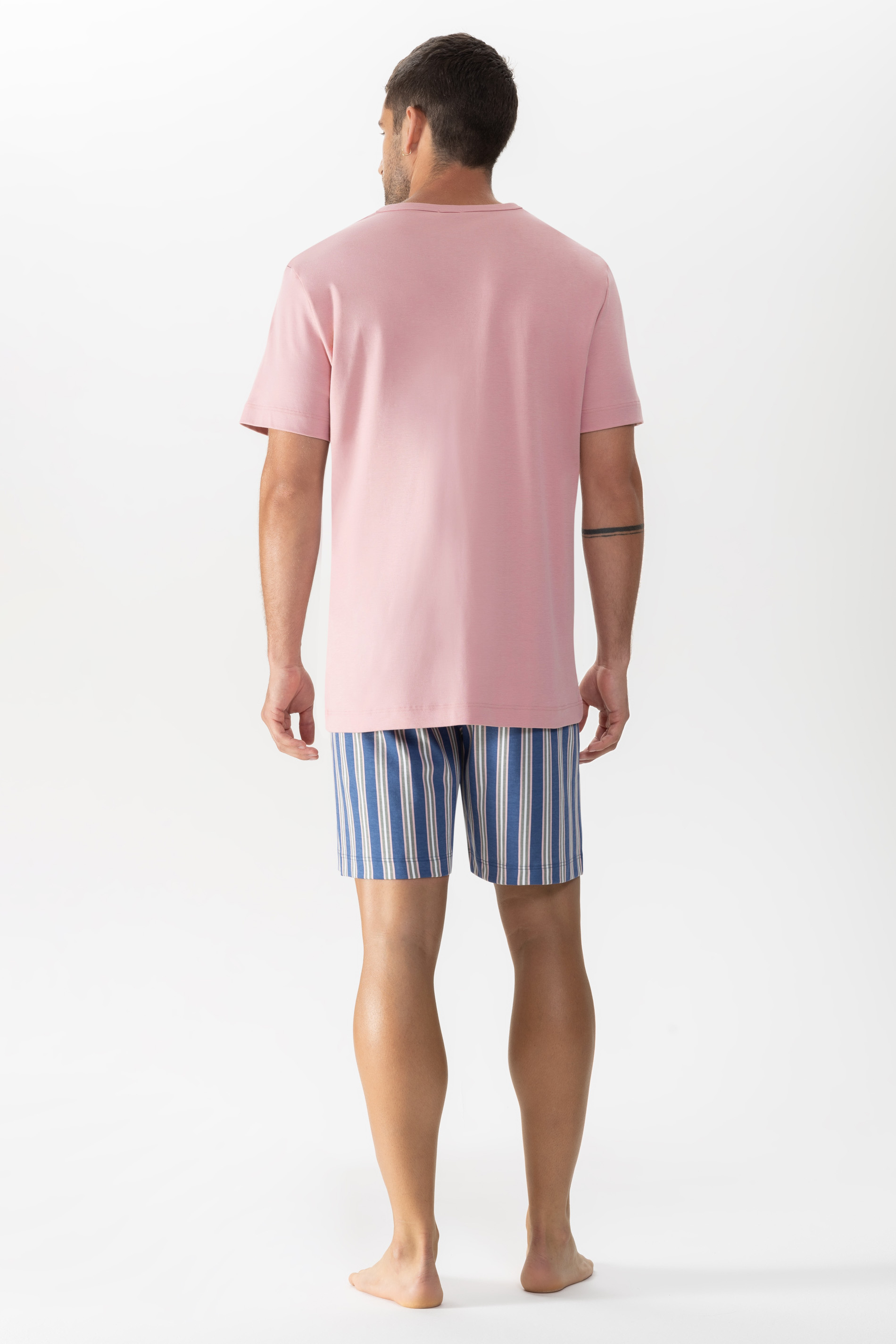 Pyjama Serie Summery Stripes Achteraanzicht | mey®