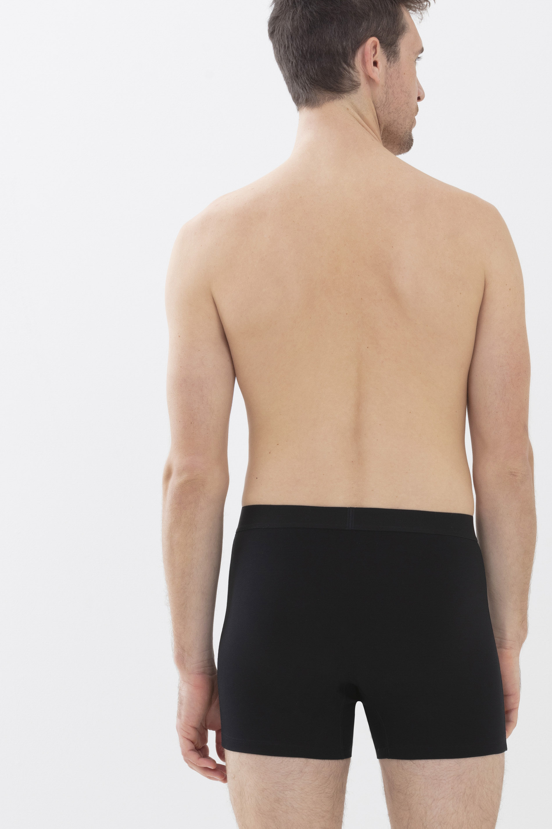 Trunk Shorts Schwarz Serie Superior Modal Rückansicht | mey®