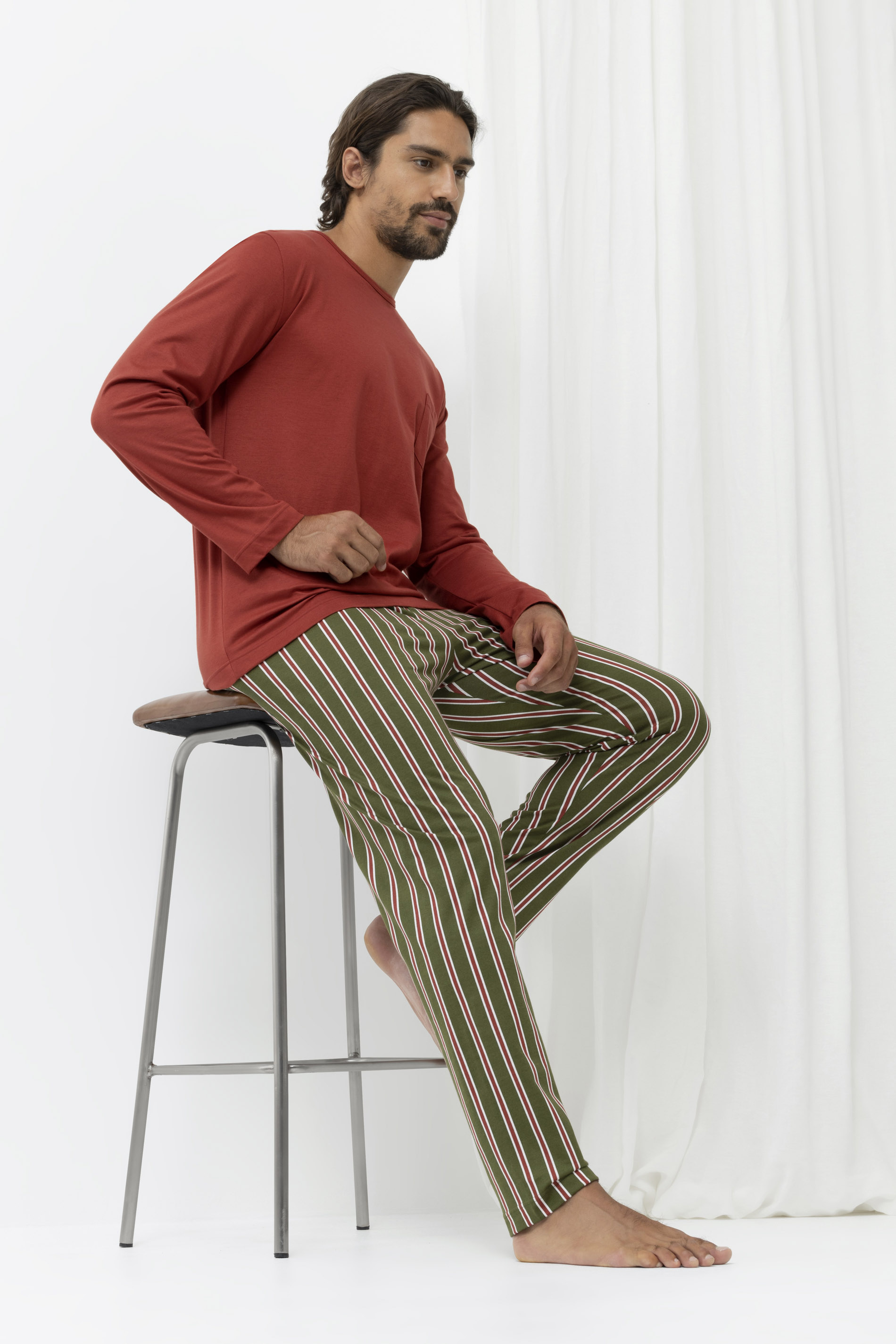 Schlafanzug Serie Stripes Festlegen | mey®