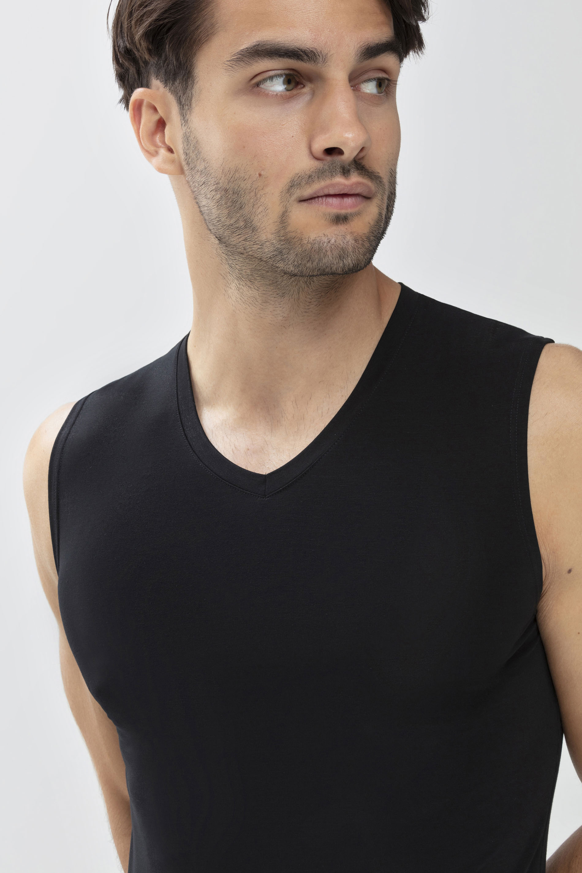 Muscle shirt Black Serie Superior Modal Detail View 01 | mey®