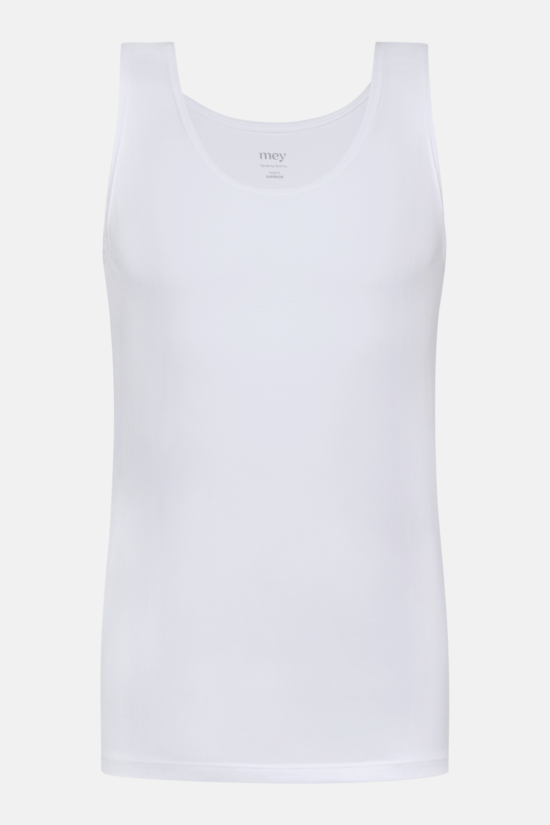 Athletic-Shirt Weiss Serie Superior Modal Freisteller | mey®