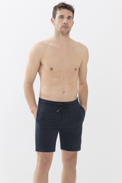 Shorts Yacht Blue Serie Enjoy Front View | mey®