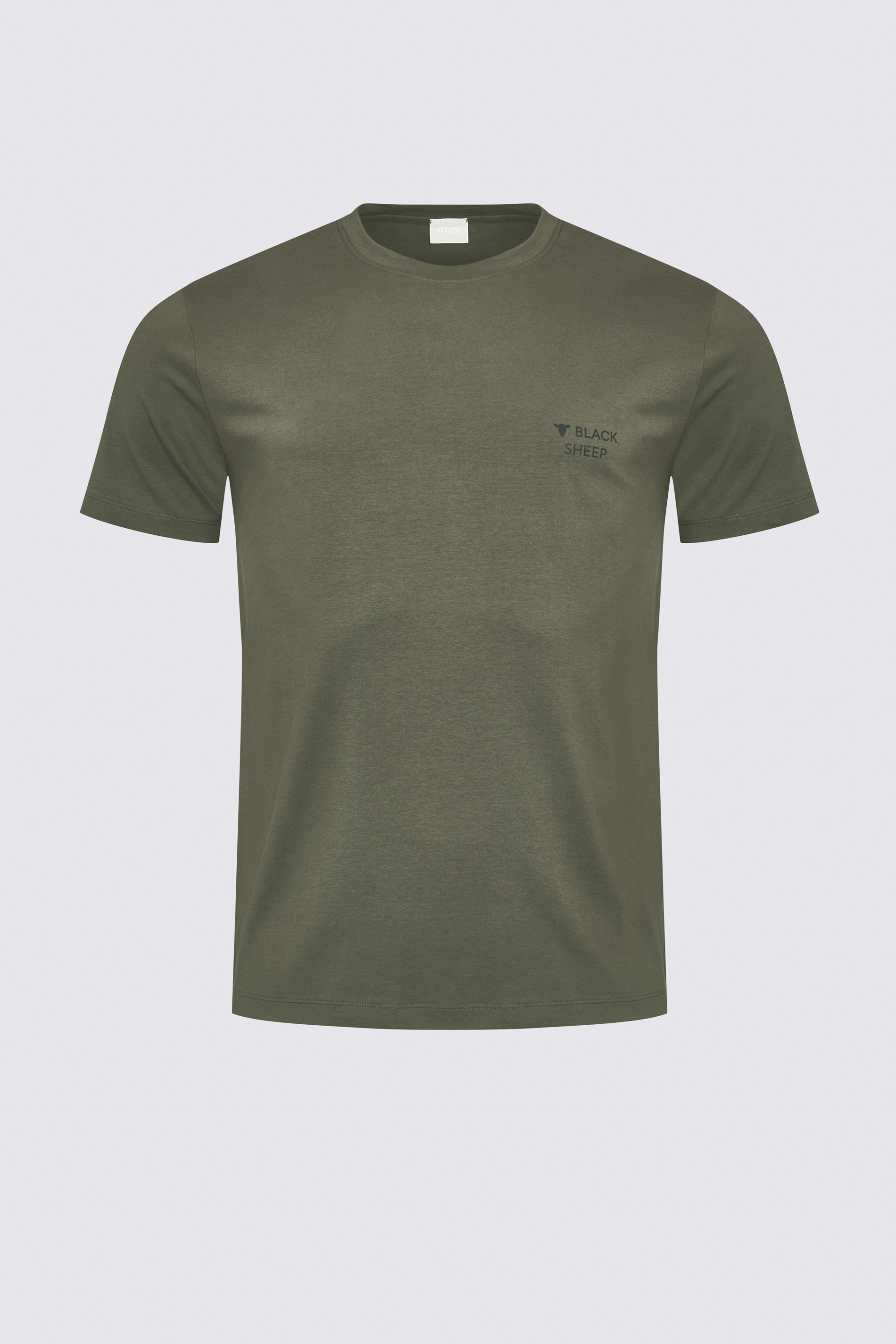 T-Shirt Khaki Serie RE:THINK BLACK Freisteller | mey®