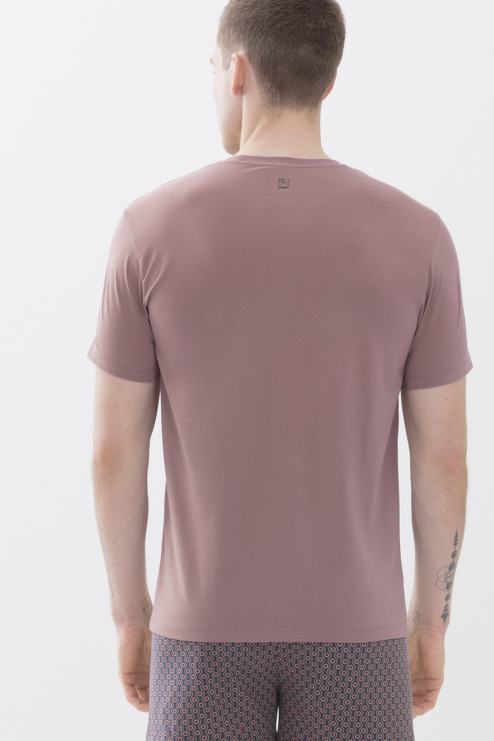 T-shirt Blush Powder Serie Relax Rear View | mey®