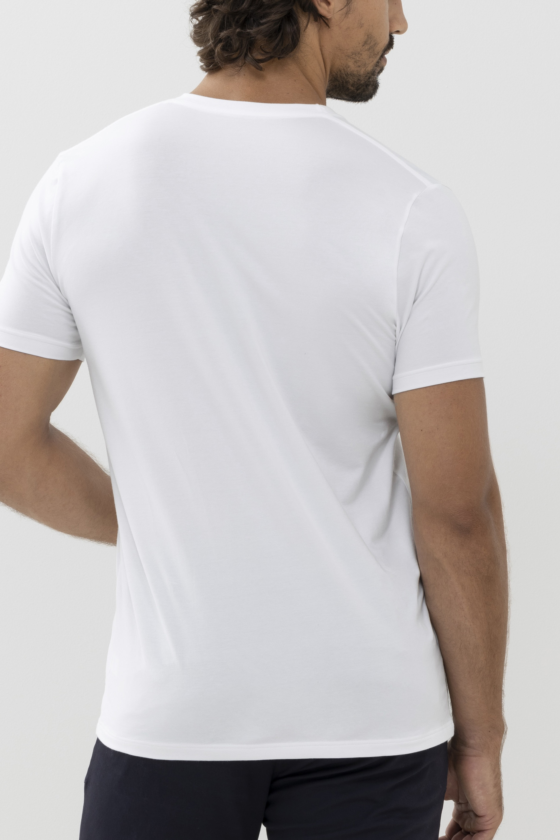 T-shirt Dry Cotton Colour Rear View | mey®