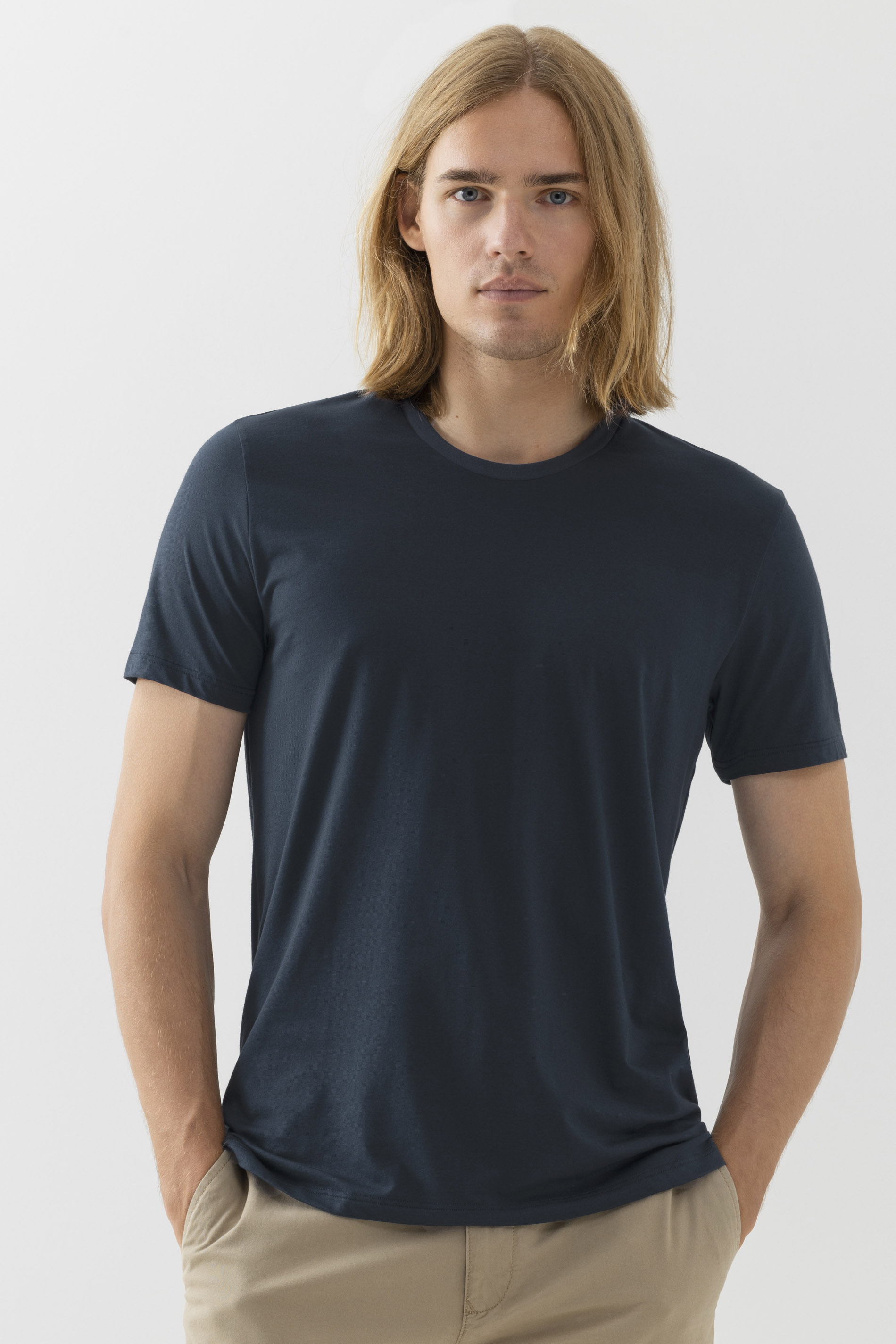 T-shirt Dry Cotton Colour Vooraanzicht | mey®