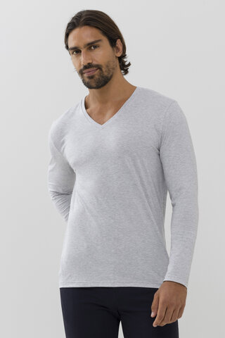 Shirt met lange mouwen Dry Cotton Colour Vooraanzicht | mey®