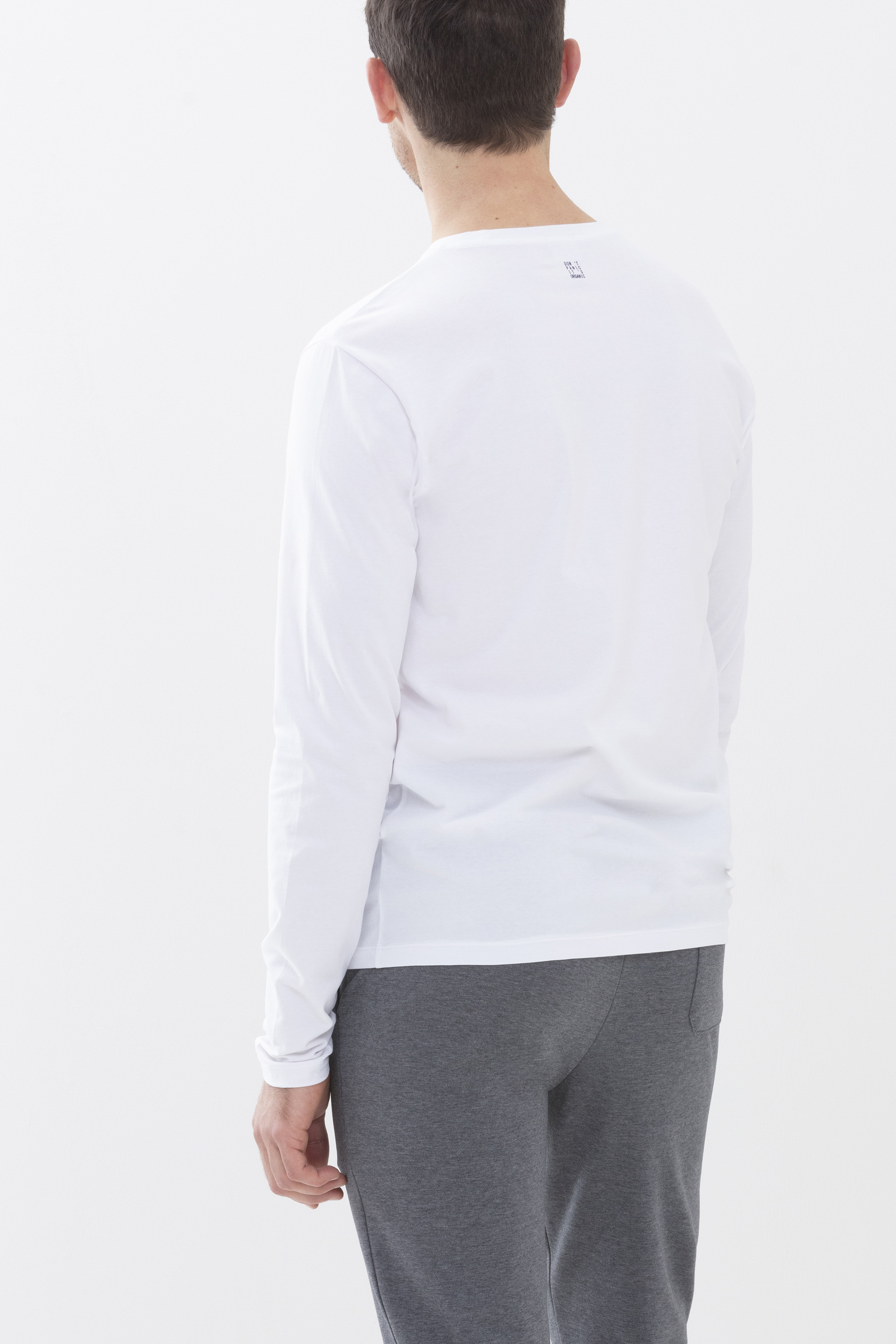 Long sleeves White Serie Relax Rear View | mey®