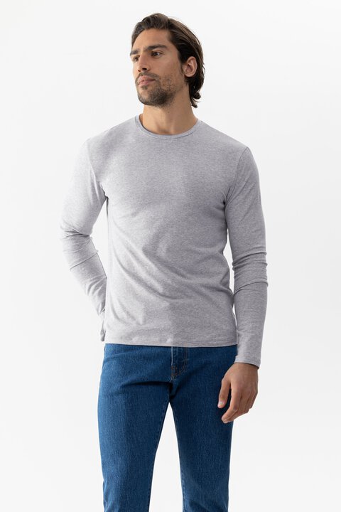 Long-sleeved shirt Serie Relax Front View | mey®