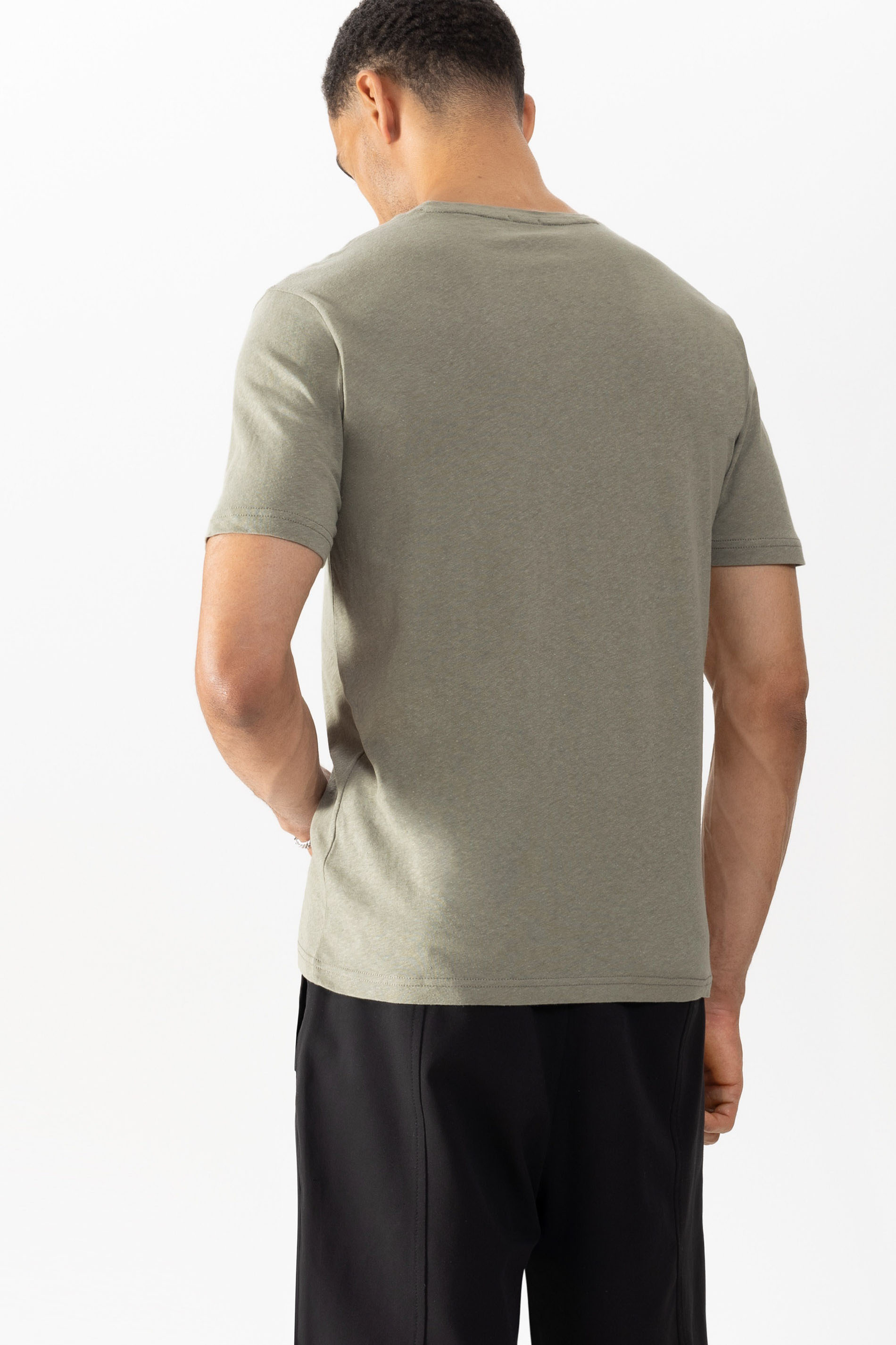 T-Shirt Serie Linen Rückansicht | mey®