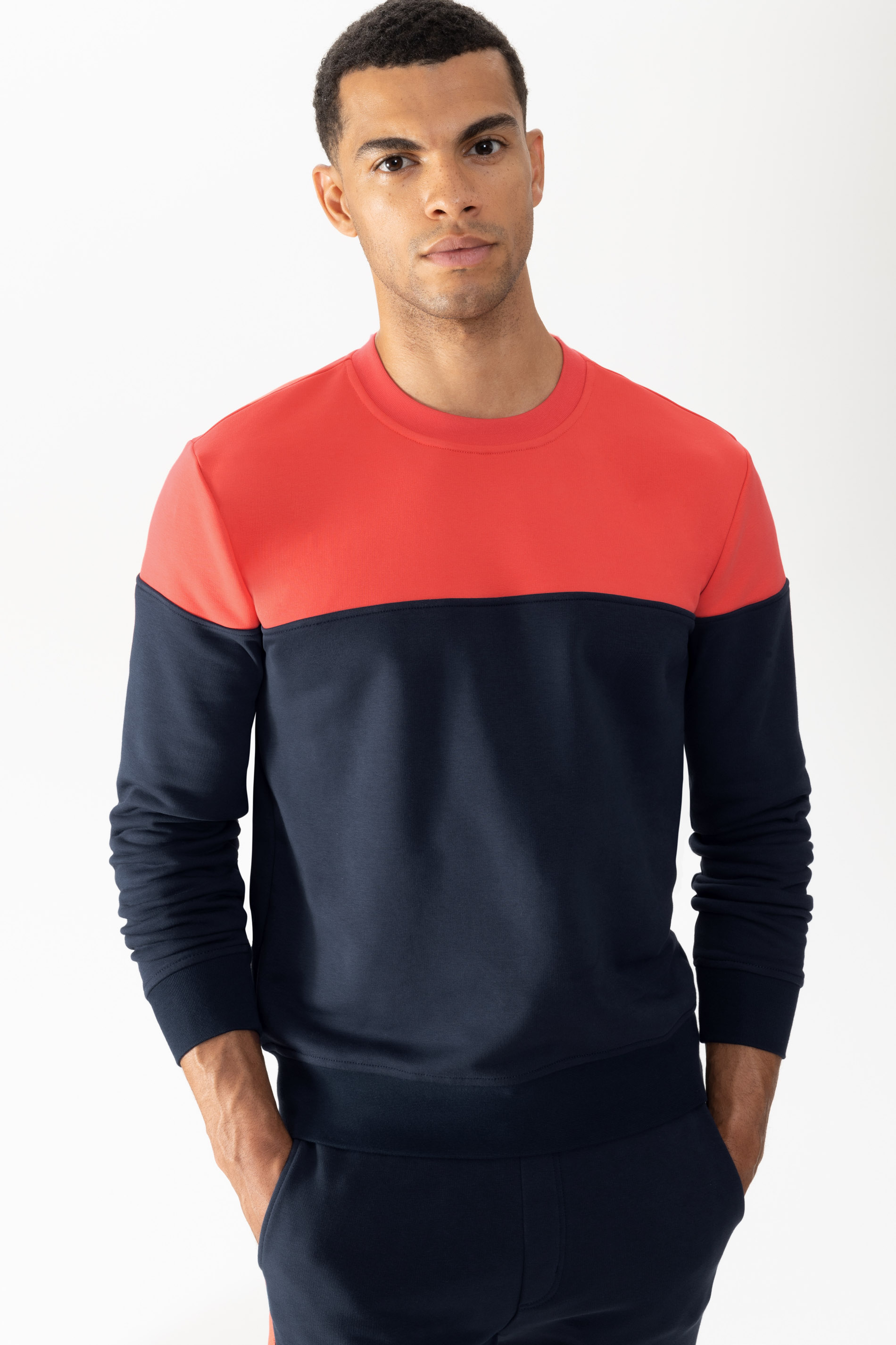 Sweatshirt Serie Lido Detailweergave 01 | mey®
