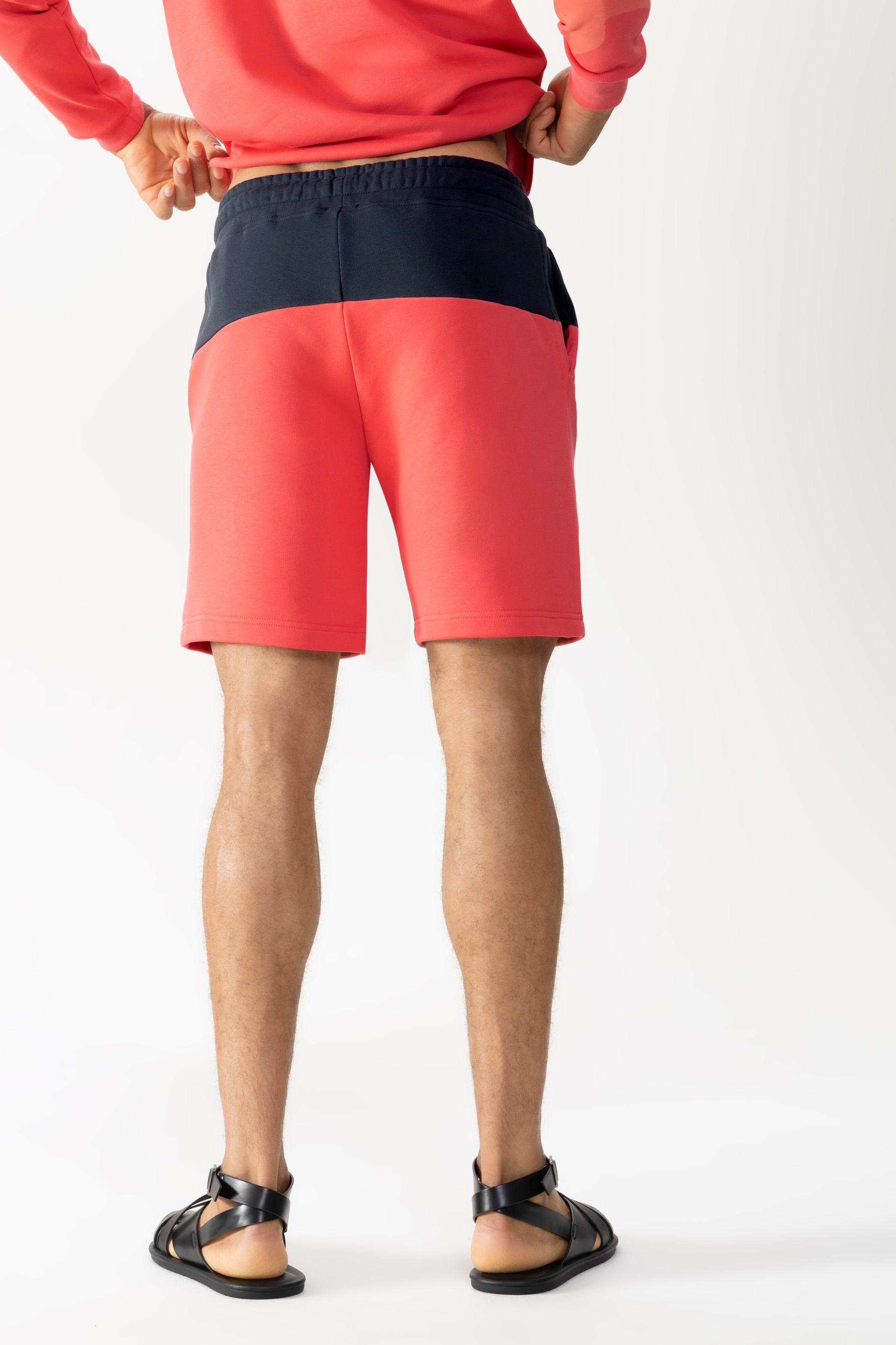 Track shorts Serie Lido Rear View | mey®