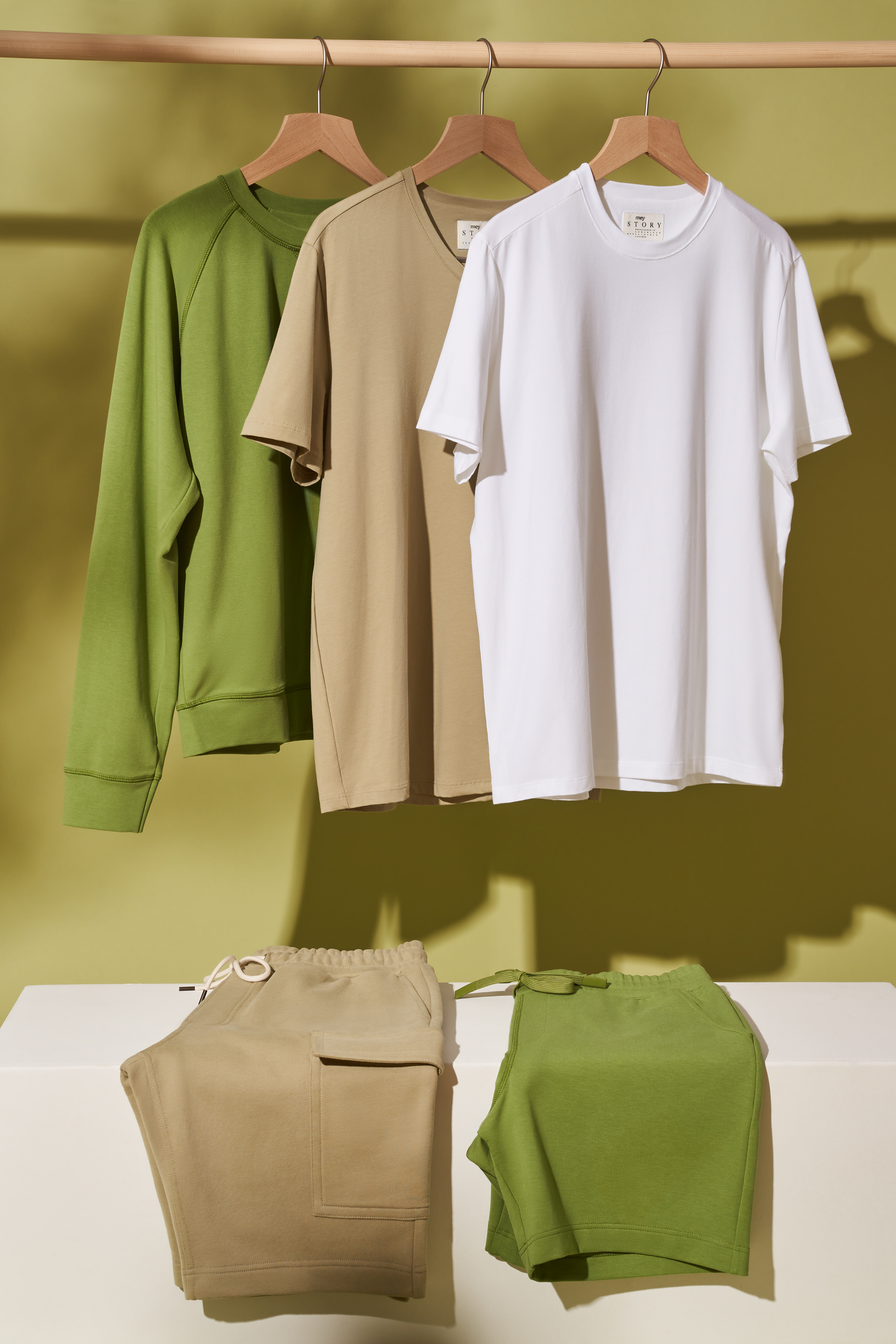 T-Shirt Serie Cotone Strech Festlegen | mey®