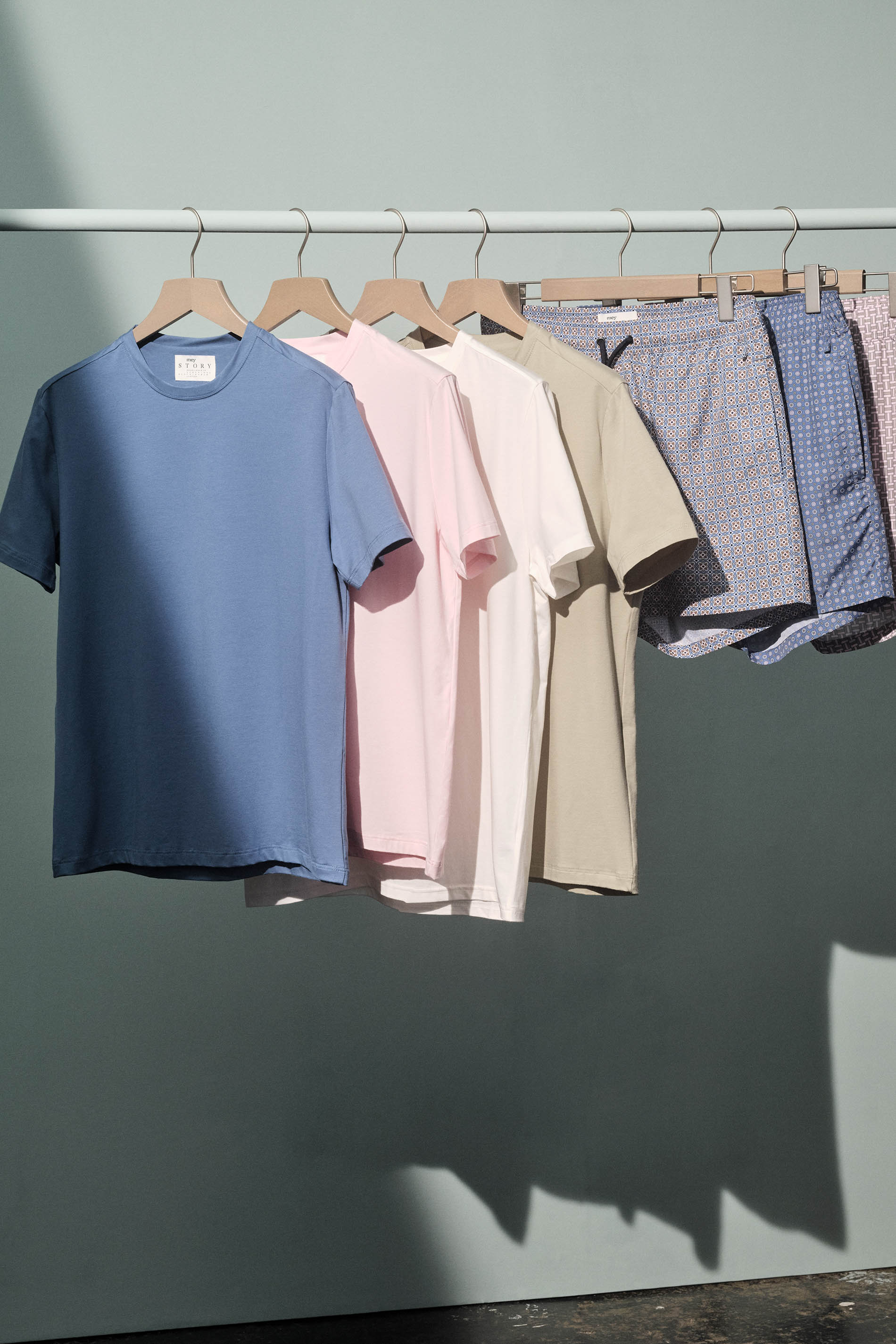 T-Shirt Serie Cotone Stretch Festlegen | mey®