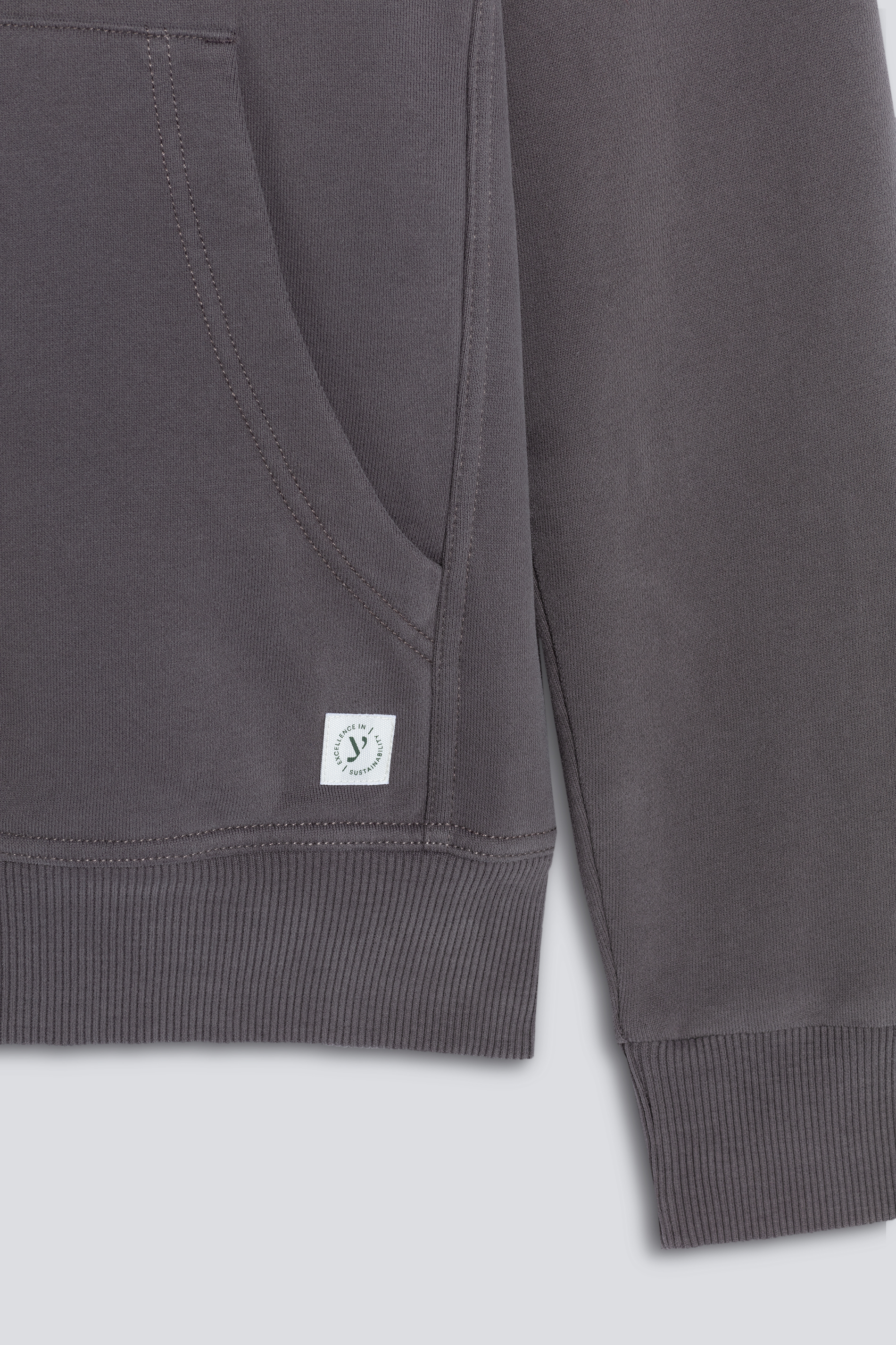 Sweatshirt met hoodie Eiffel Tower Serie Soft Felpa Detailweergave 01 | mey®