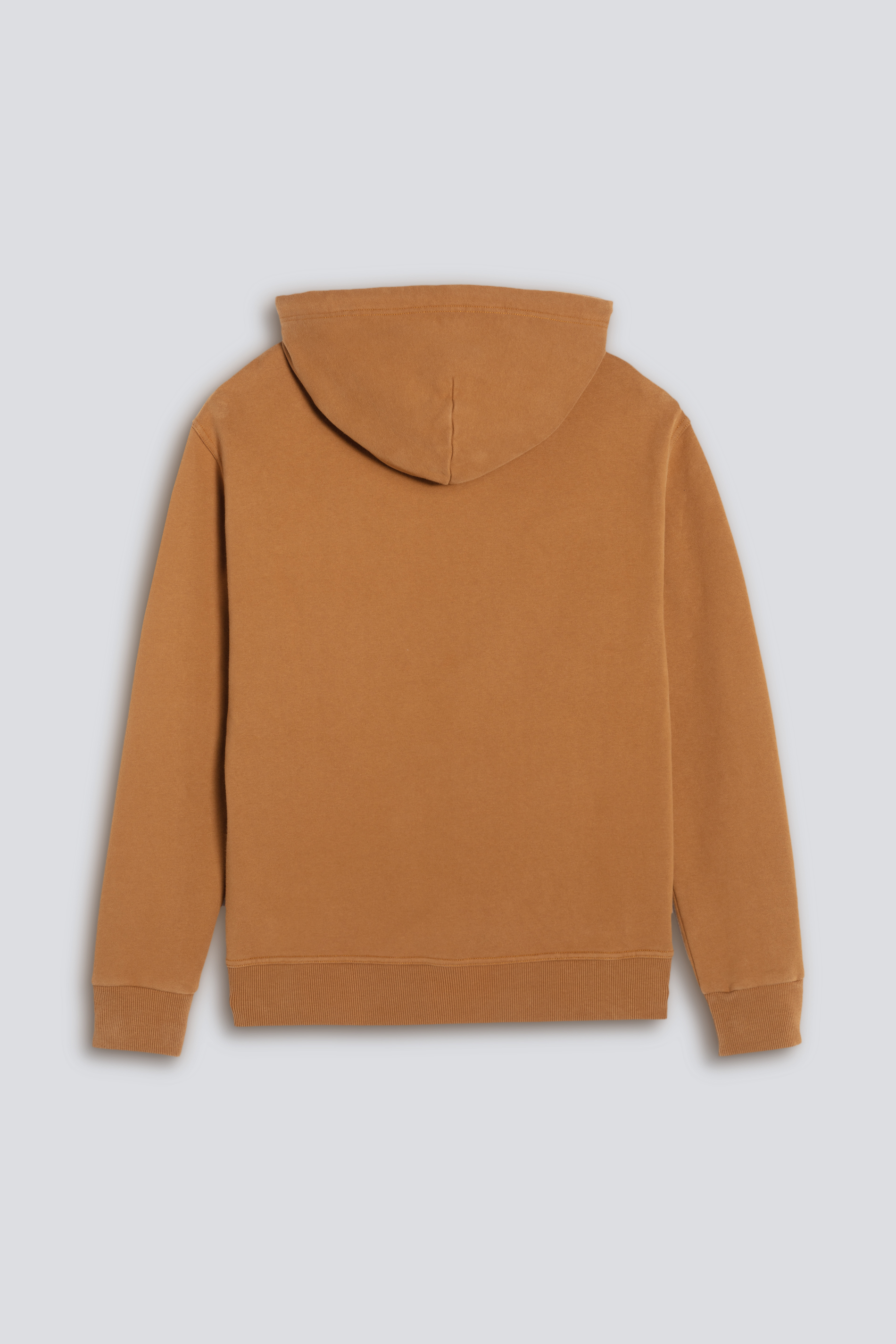 Sweatshirt met hoodie Rubber Serie Soft Felpa Achteraanzicht | mey®