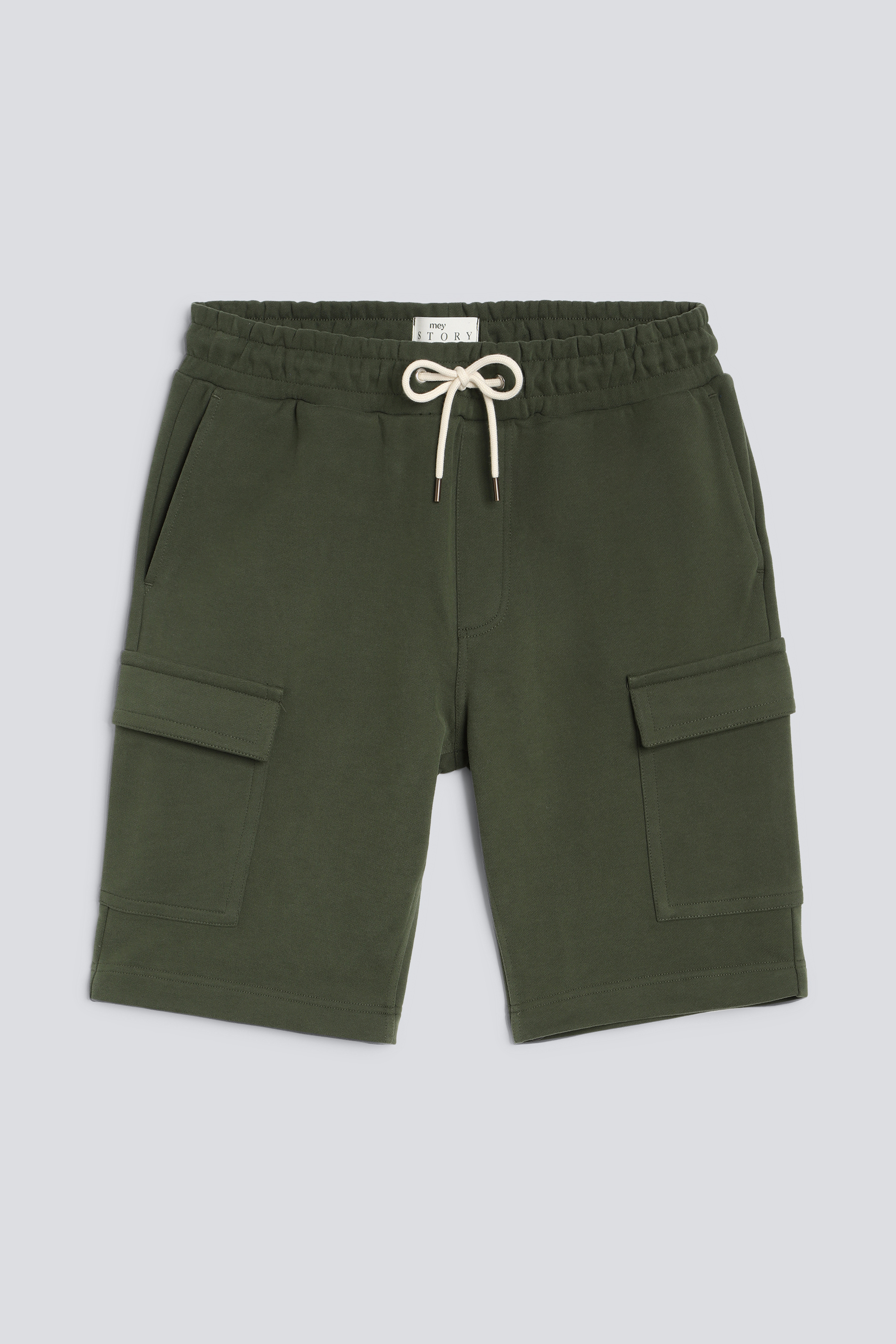 Cargo Shorts Serie Felpa Cotone Frontansicht | mey®