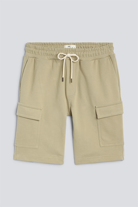 Cargo Shorts Serie Felpa Cotone Frontansicht | mey®