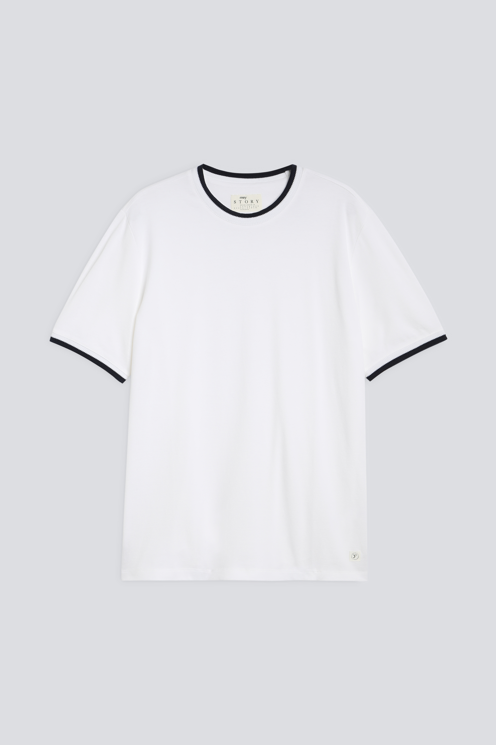 T-shirt Serie Pique Cotone Vooraanzicht | mey®