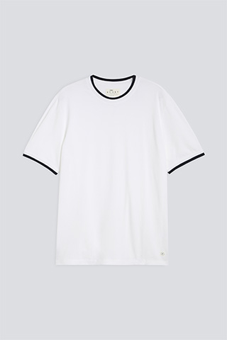 T-shirt Serie Pique Cotone Front View | mey®