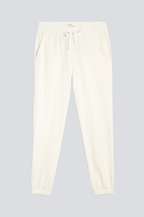Track pants Serie Felpa Stretch Front View | mey®