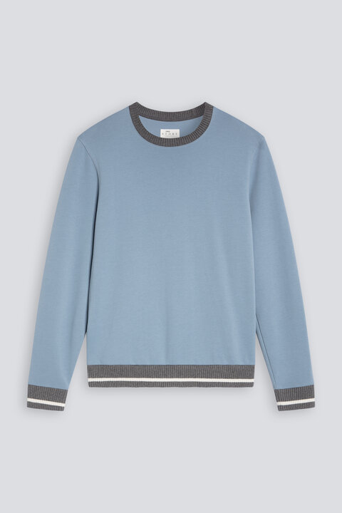 Sweatshirt Serie Felpa Cotone Front View | mey®