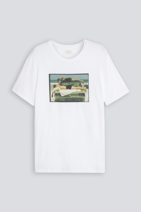 Crewneck shirt Serie La Vista Vooraanzicht | mey®