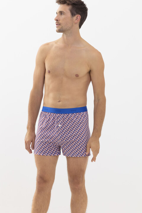 Boxer shorts Ultramarine Serie RE:THINK COLOUR Front View | mey®