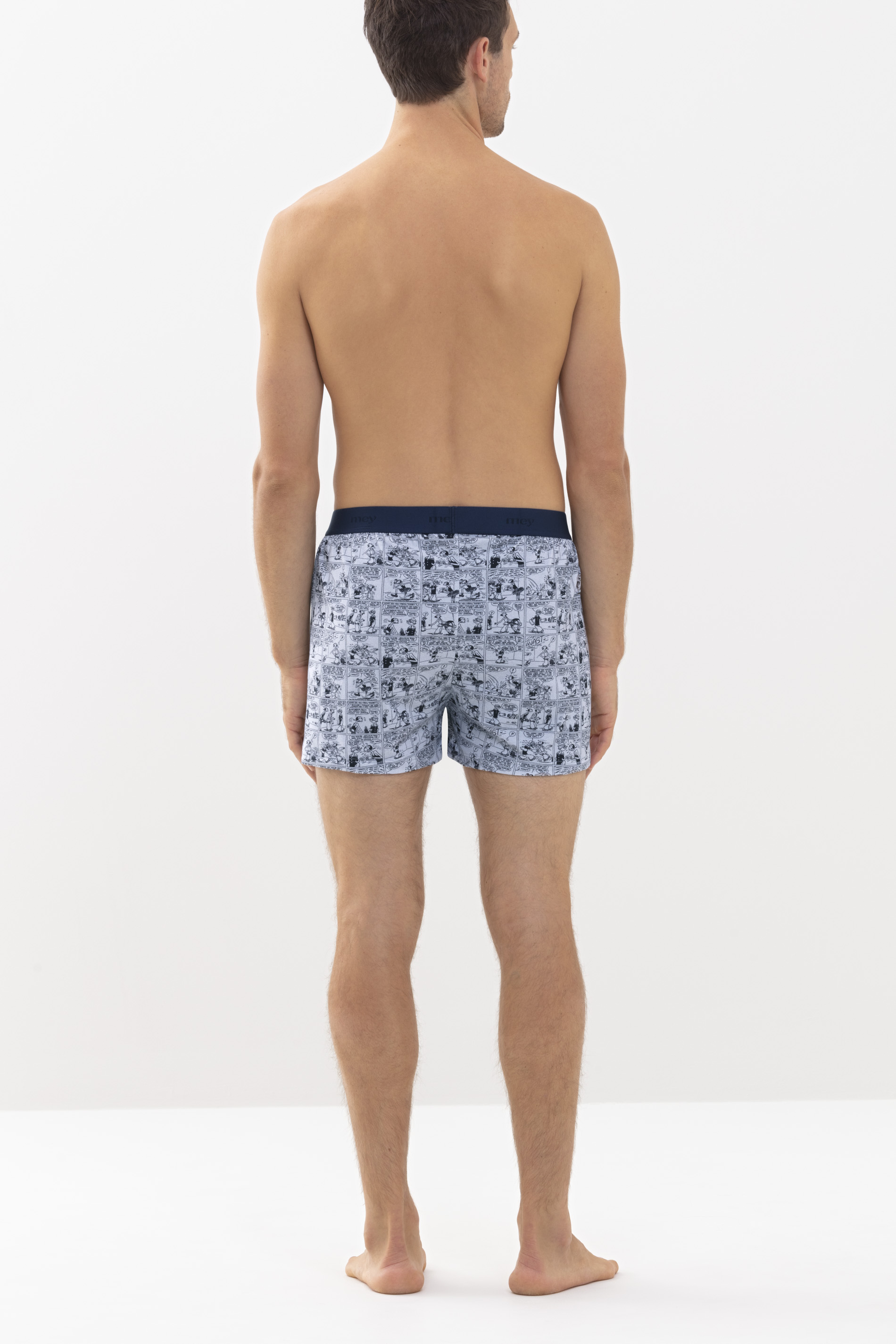 Boxer shorts Tin Grey Serie POPEYE©xMEY Rear View | mey®