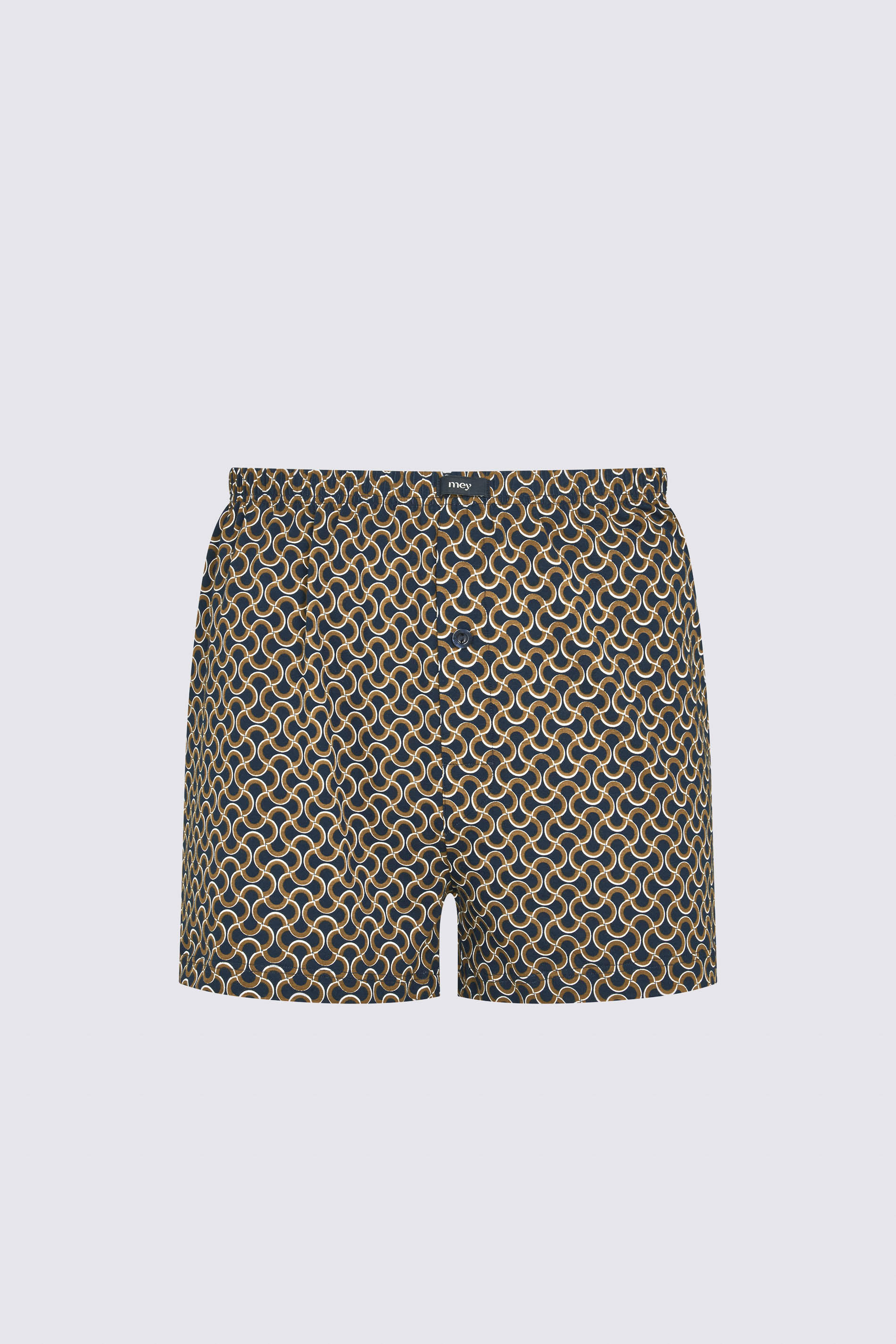 Boxershorts Yacht Blue Serie Curve Uitknippen | mey®