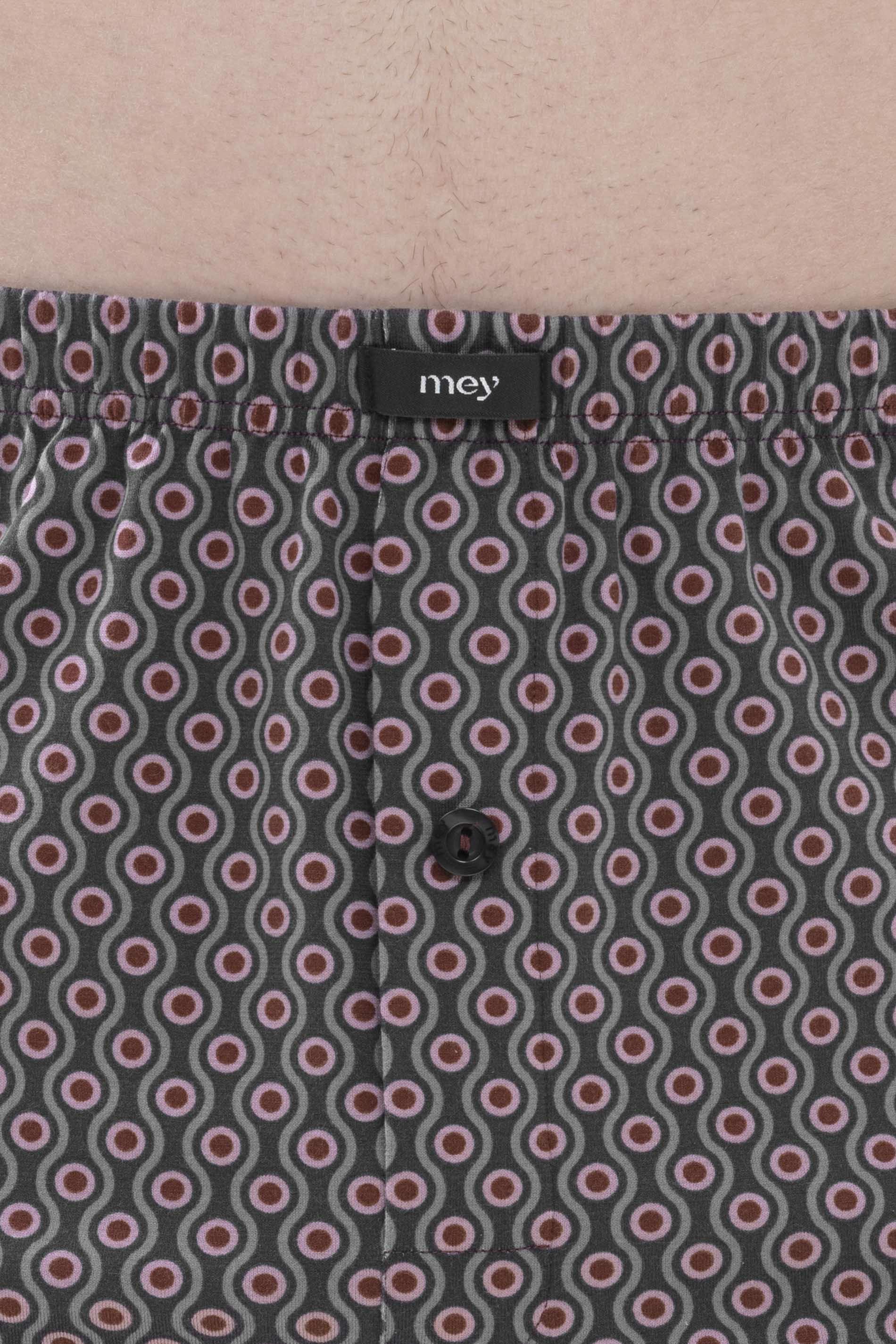 Boxershorts Oxblood Serie 4 Col Dots Detailweergave 01 | mey®