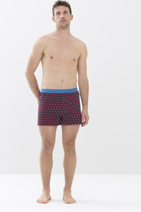 Boxershorts Fire Red Serie RE:THINK STAR Frontansicht | mey®