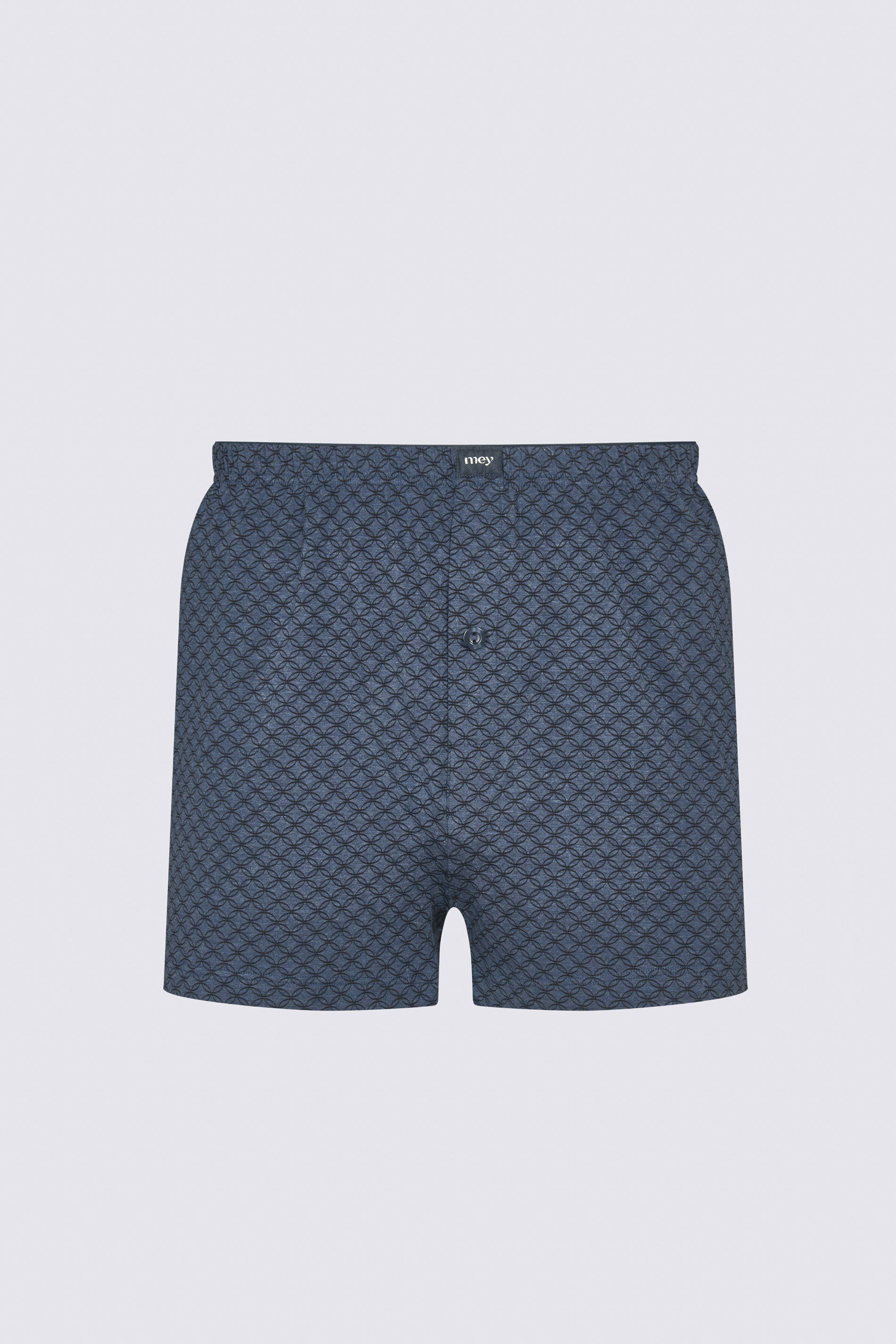 Boxer shorts Denim Blue Serie Circles Cut Out | mey®