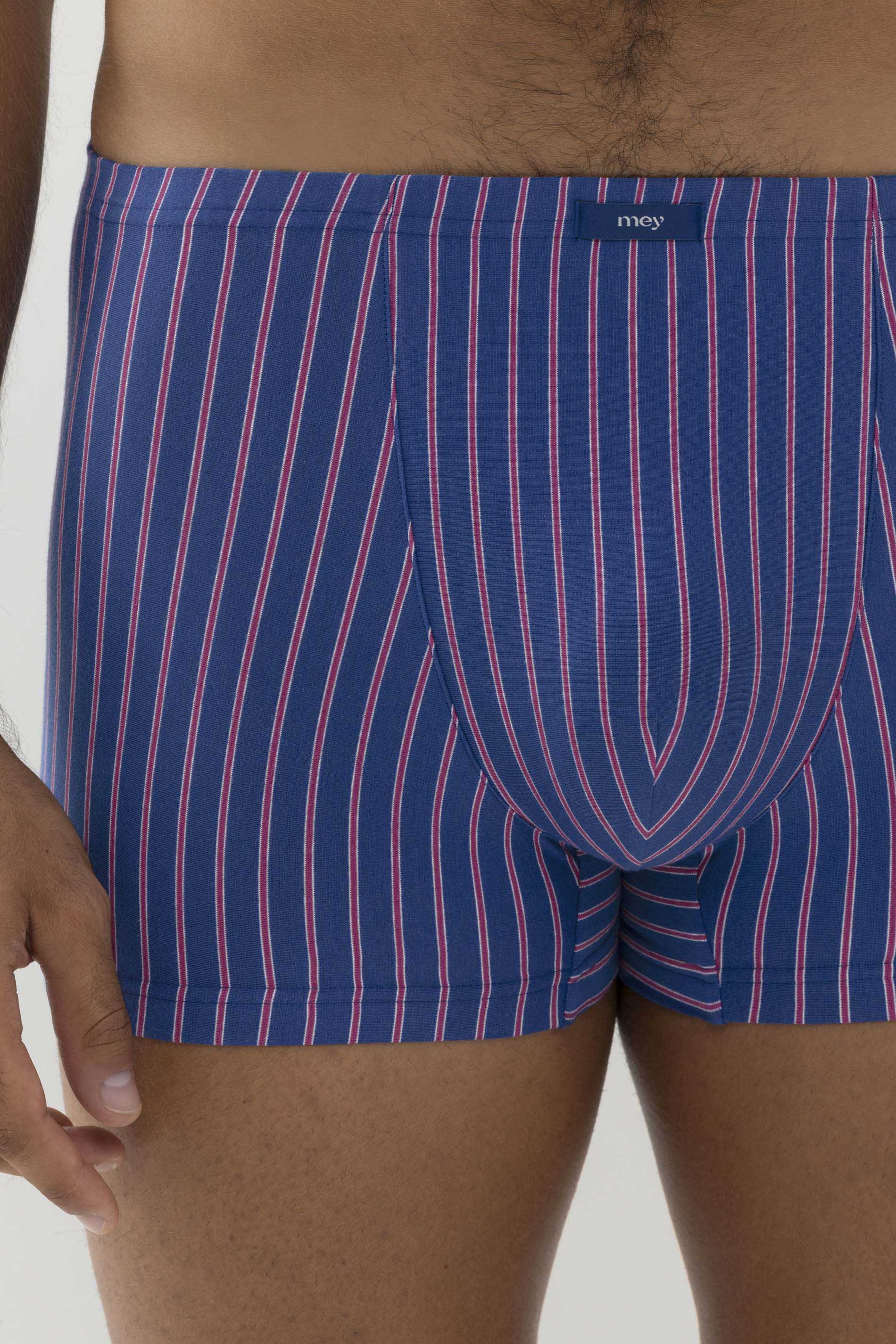 Shorty Serie 3 Col Stripes Detailweergave 01 | mey®