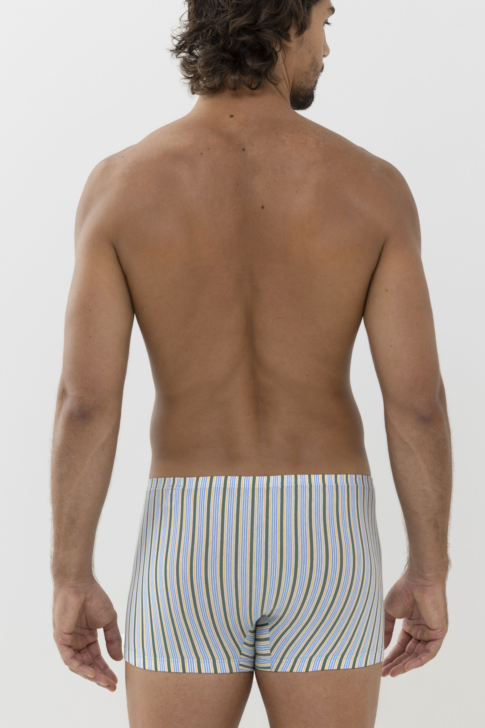 Shorty Serie Coloured Stripes Rear View | mey®