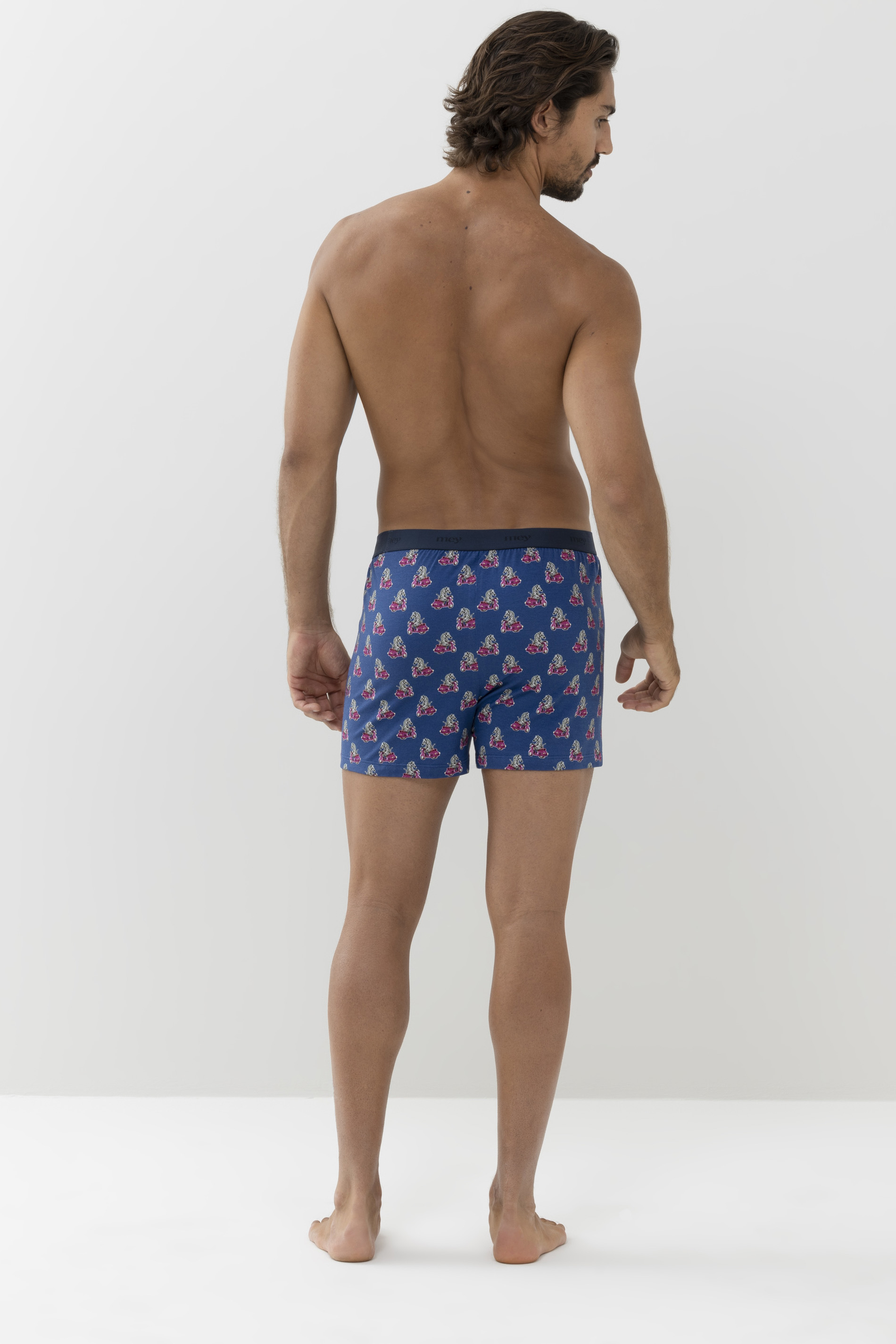 Boxer shorts Serie RE:THINK Zebra Rear View | mey®