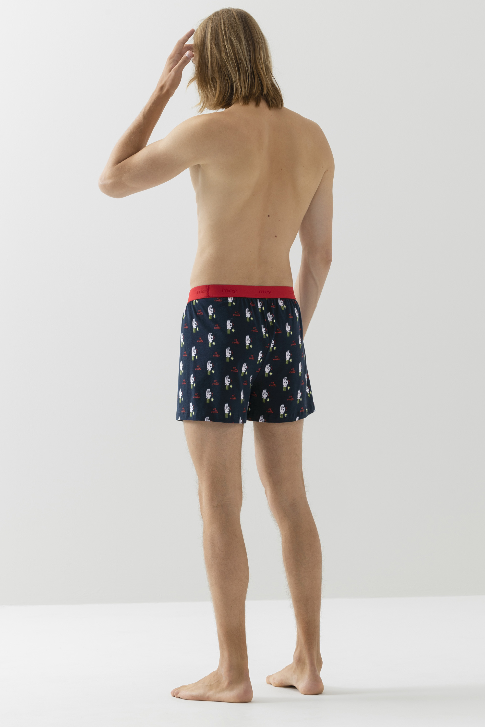 Boxer shorts Serie RE:THINK OKAY Rear View | mey®