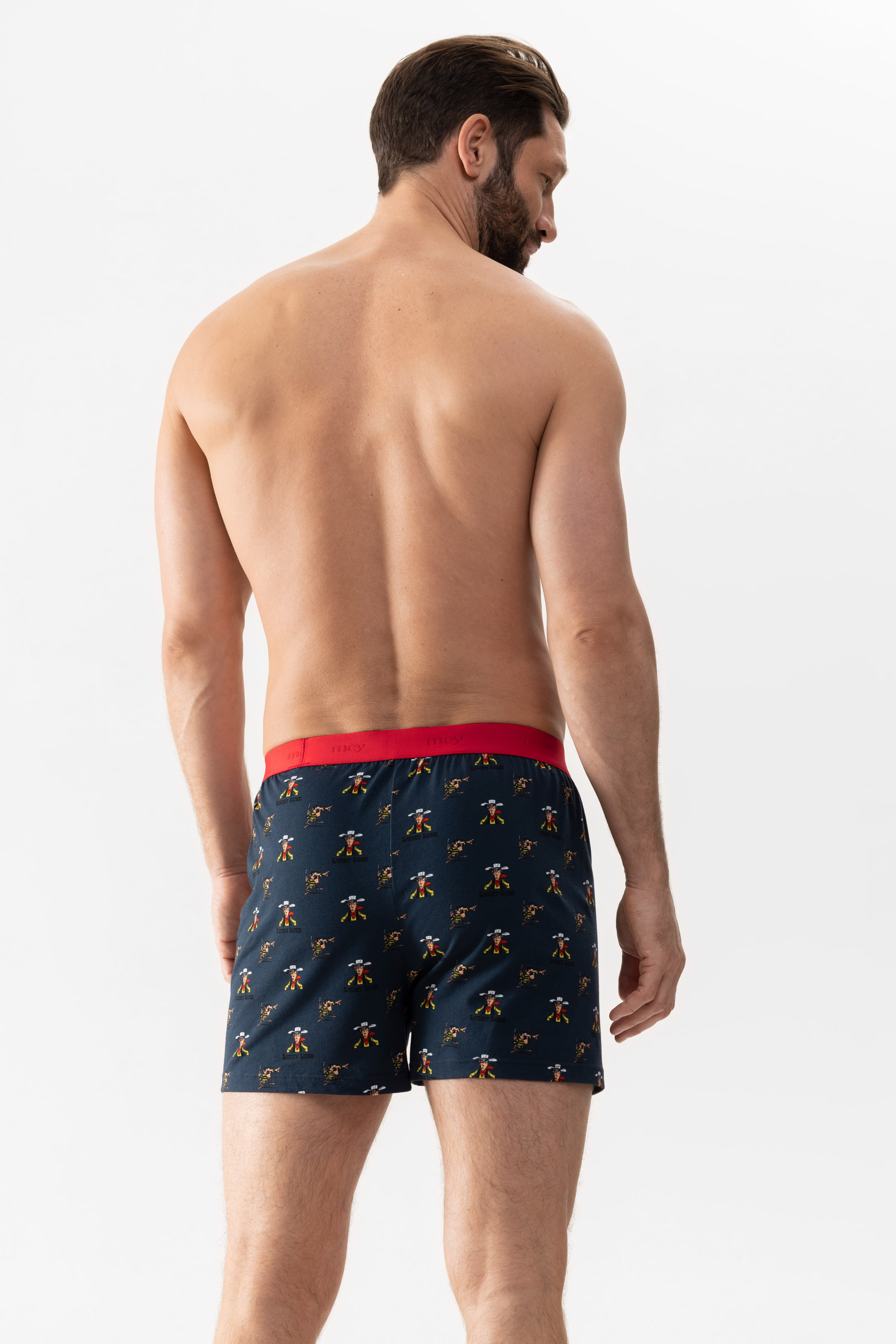 Boxer shorts Serie mey x Lucky Luke Rear View | mey®