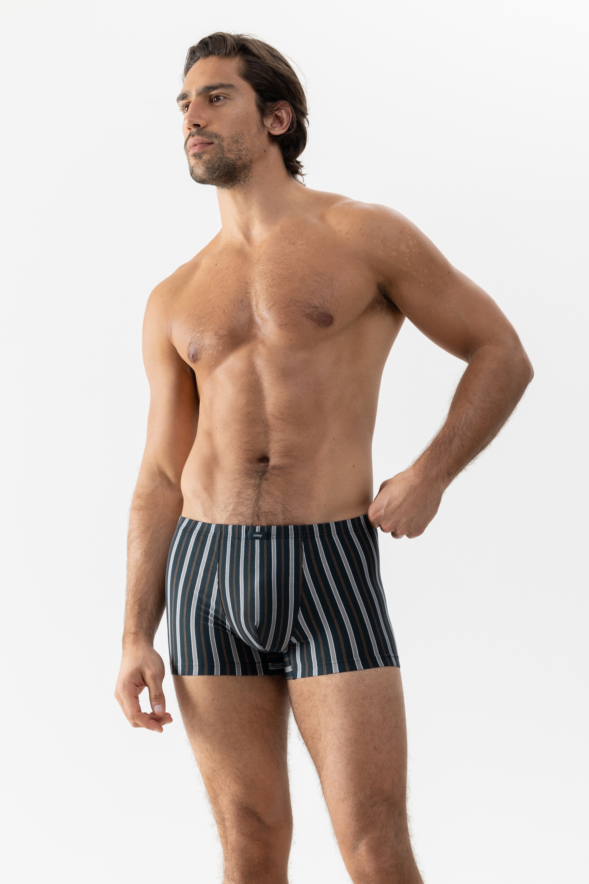 Shorty Serie Striped Frontansicht | mey®